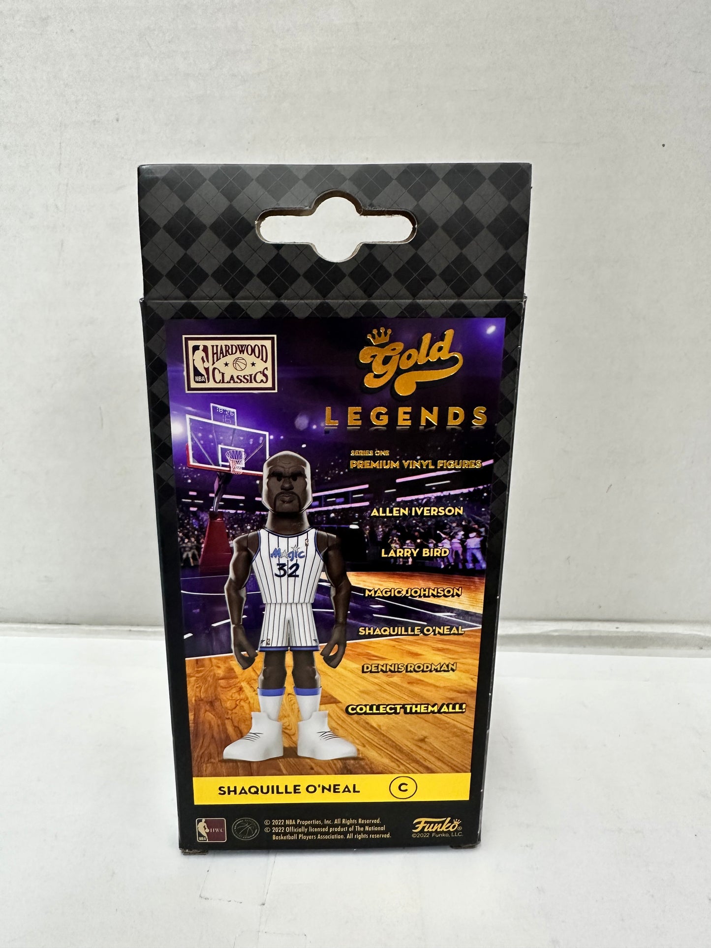 Shaquille O’Neal NBA Basketball 5" Funko Gold Legends Orlando Magic