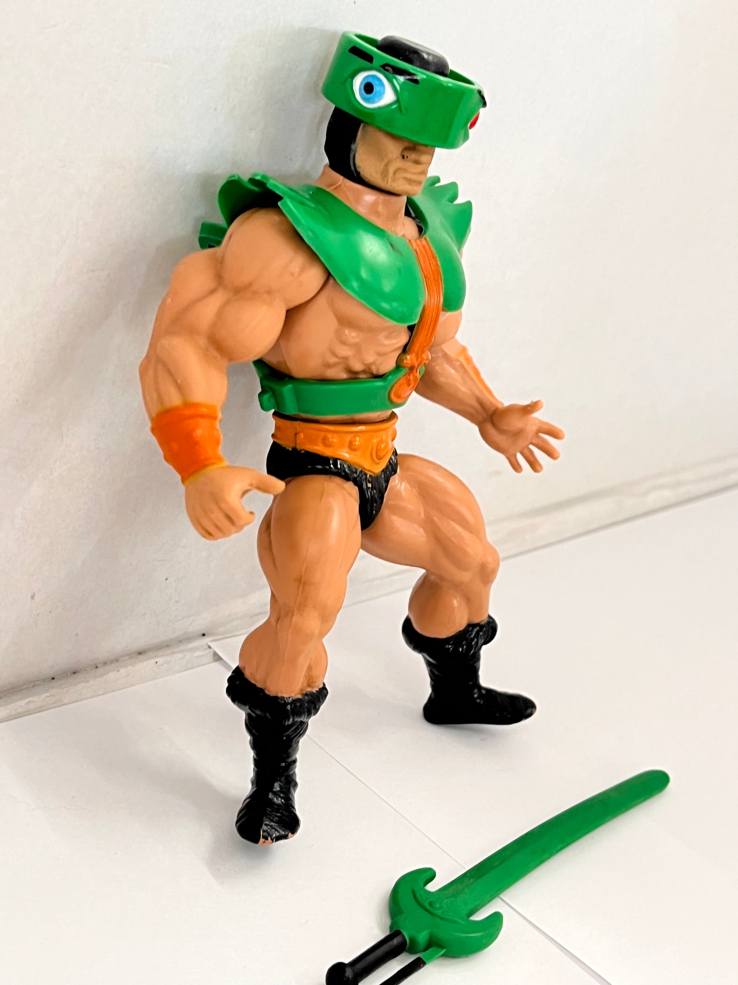 Vintage Masters of the Universe TRI-KLOPS Mexico Original 100% Complete #1