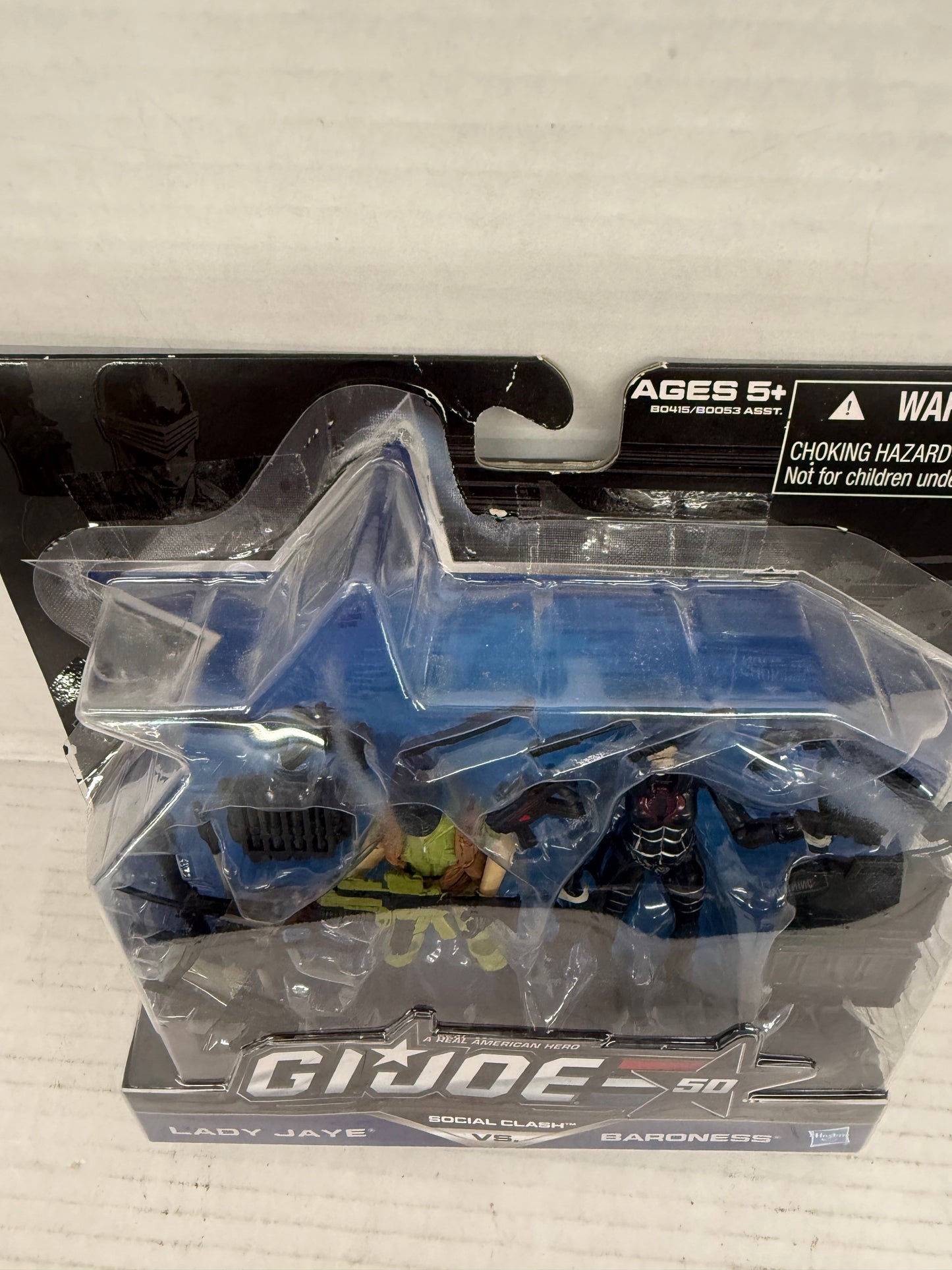 G.I. Joe Lady Jaye vs Baroness 3.75" 2-Pack Social Clash Hasbro 50th Anniversary