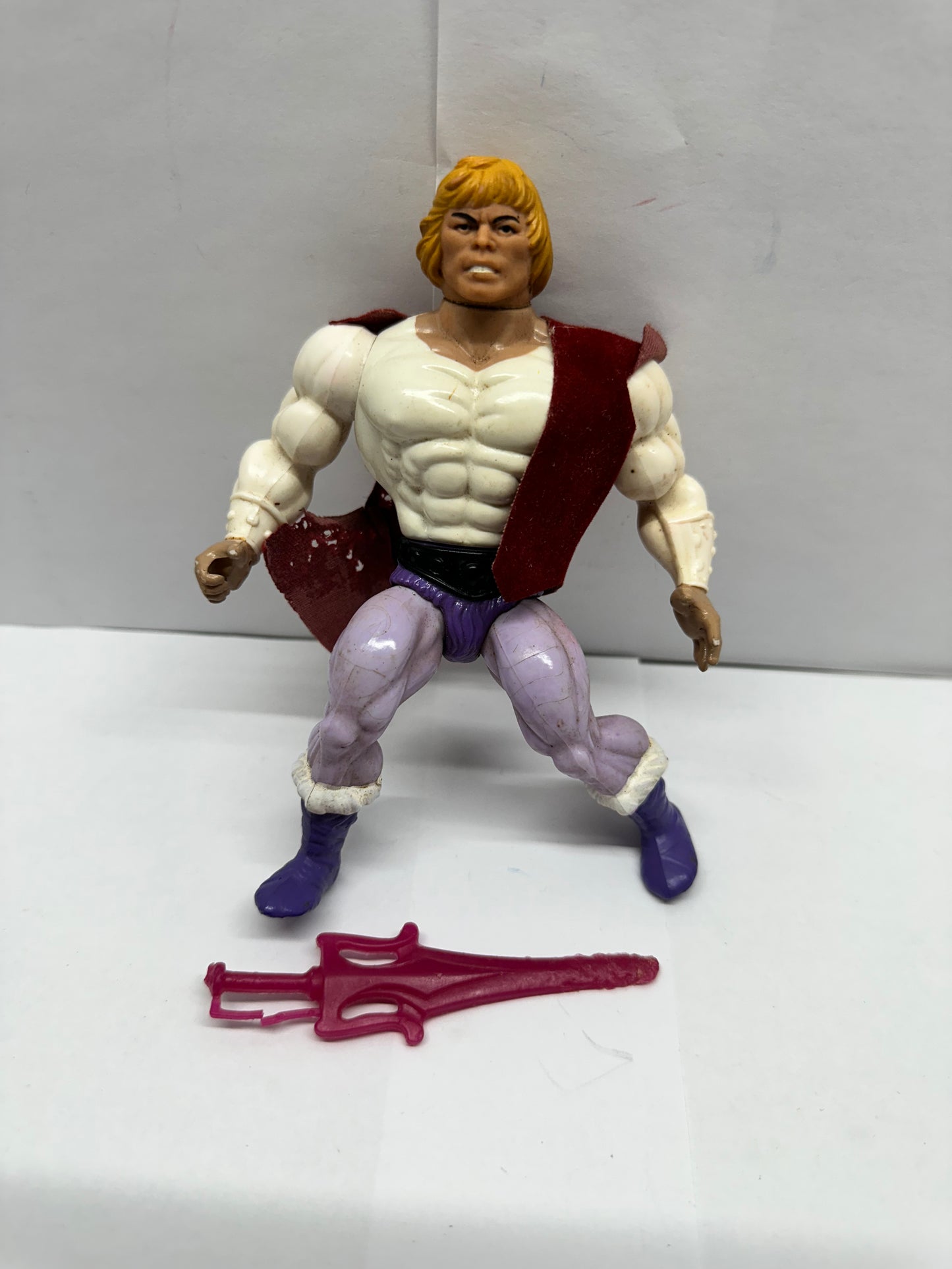 Vintage Prince Adam MOTU He-Man Masters Of The Universe Action Figure 1981 #3