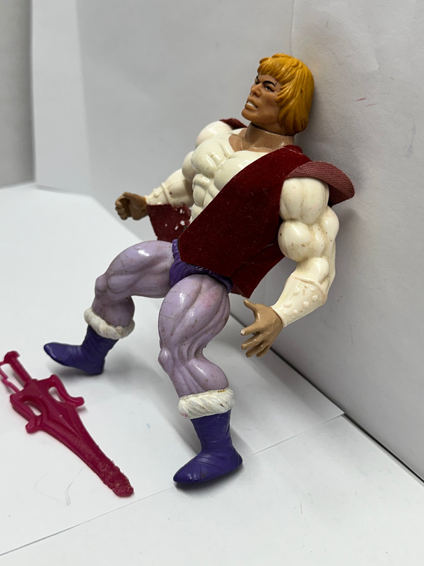 Vintage Prince Adam MOTU He-Man Masters Of The Universe Action Figure 1981 #3