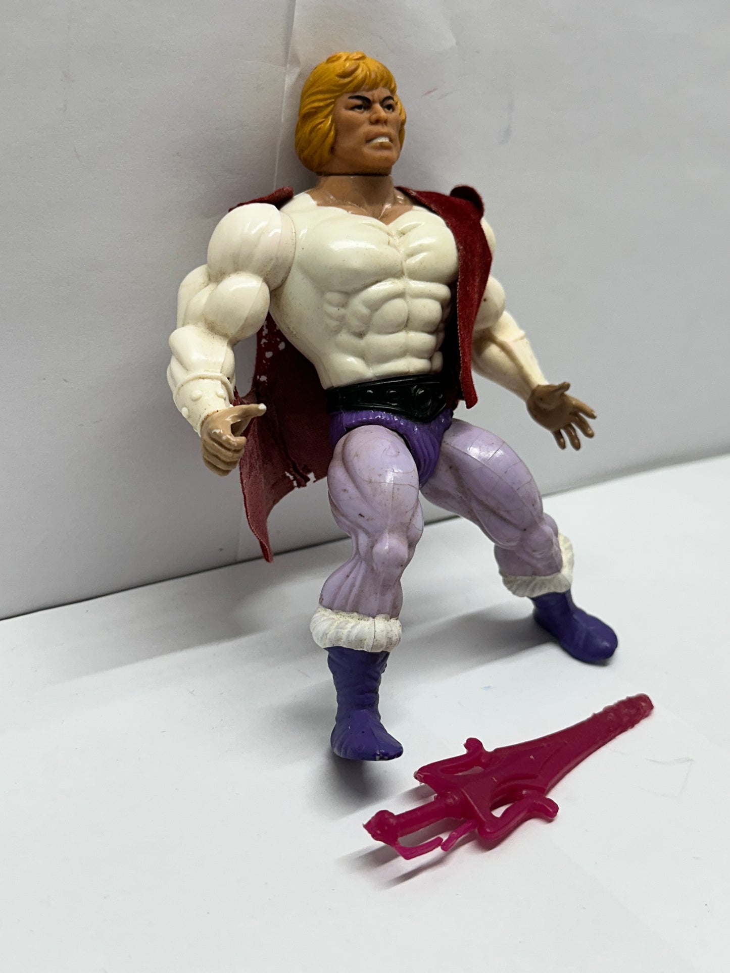 Vintage Prince Adam MOTU He-Man Masters Of The Universe Action Figure 1981 #3