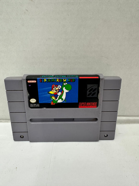 Super Mario World SNES Super Nintendo Video Game Tested