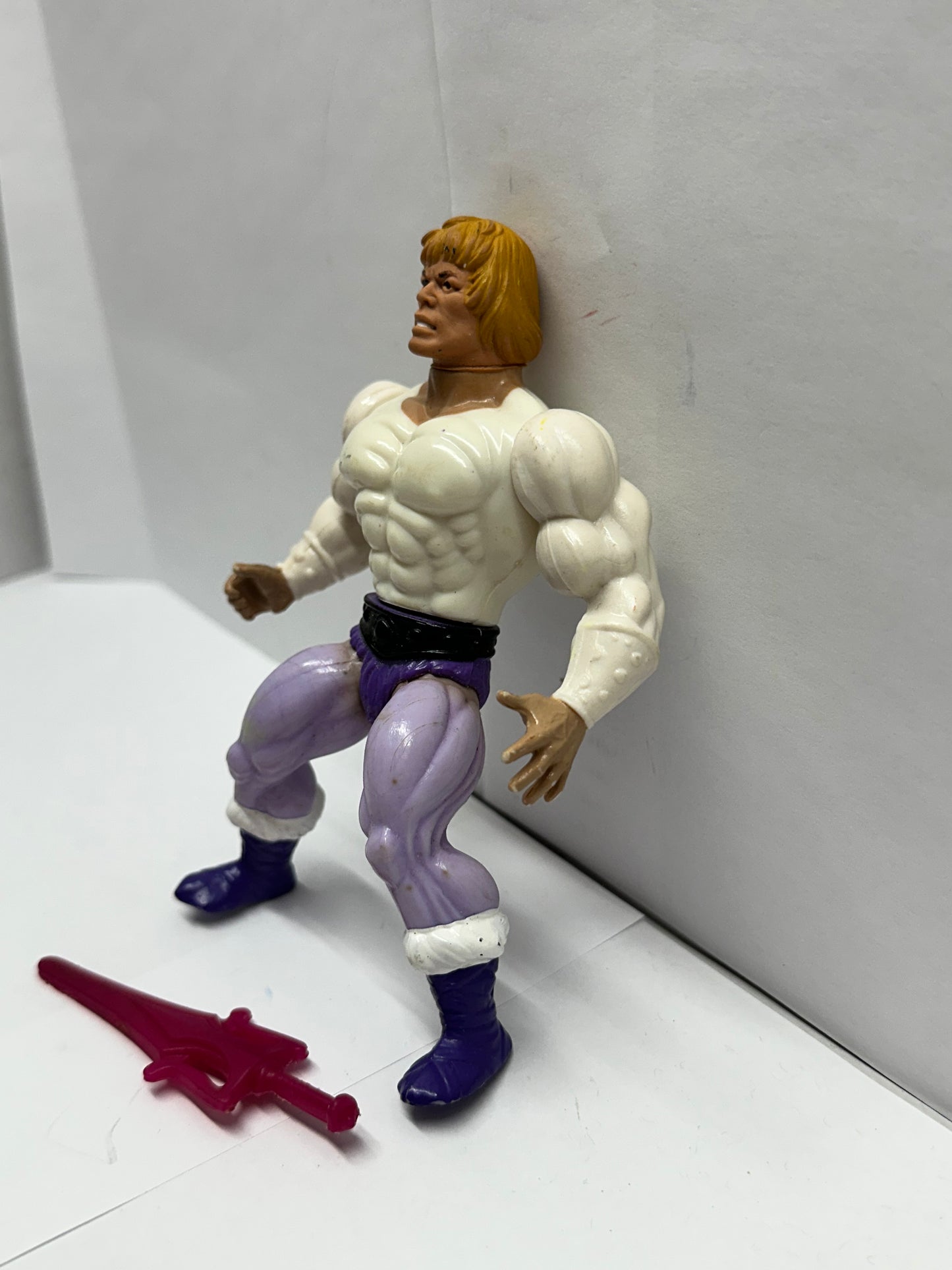 Vintage Prince Adam MOTU He-Man Masters Of The Universe Action Figure 1981 #4