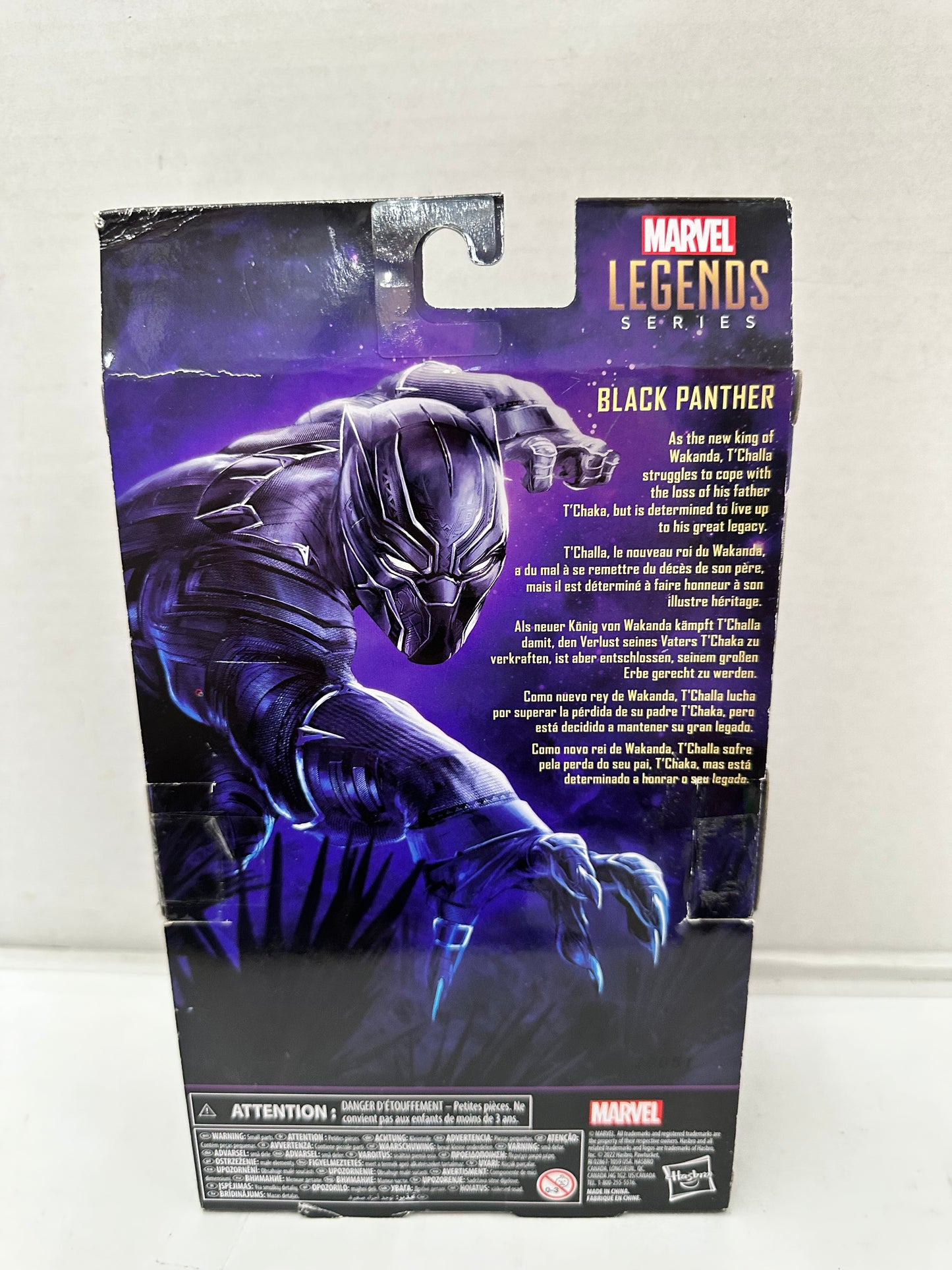 Marvel Legends Series Legacy Collection Black Panther 6" Figure