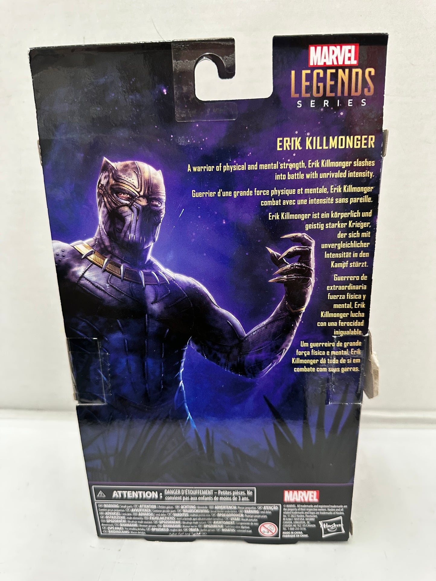 Marvel Legends Erik Killmonger Black Panther Legacy Collection - Open Box