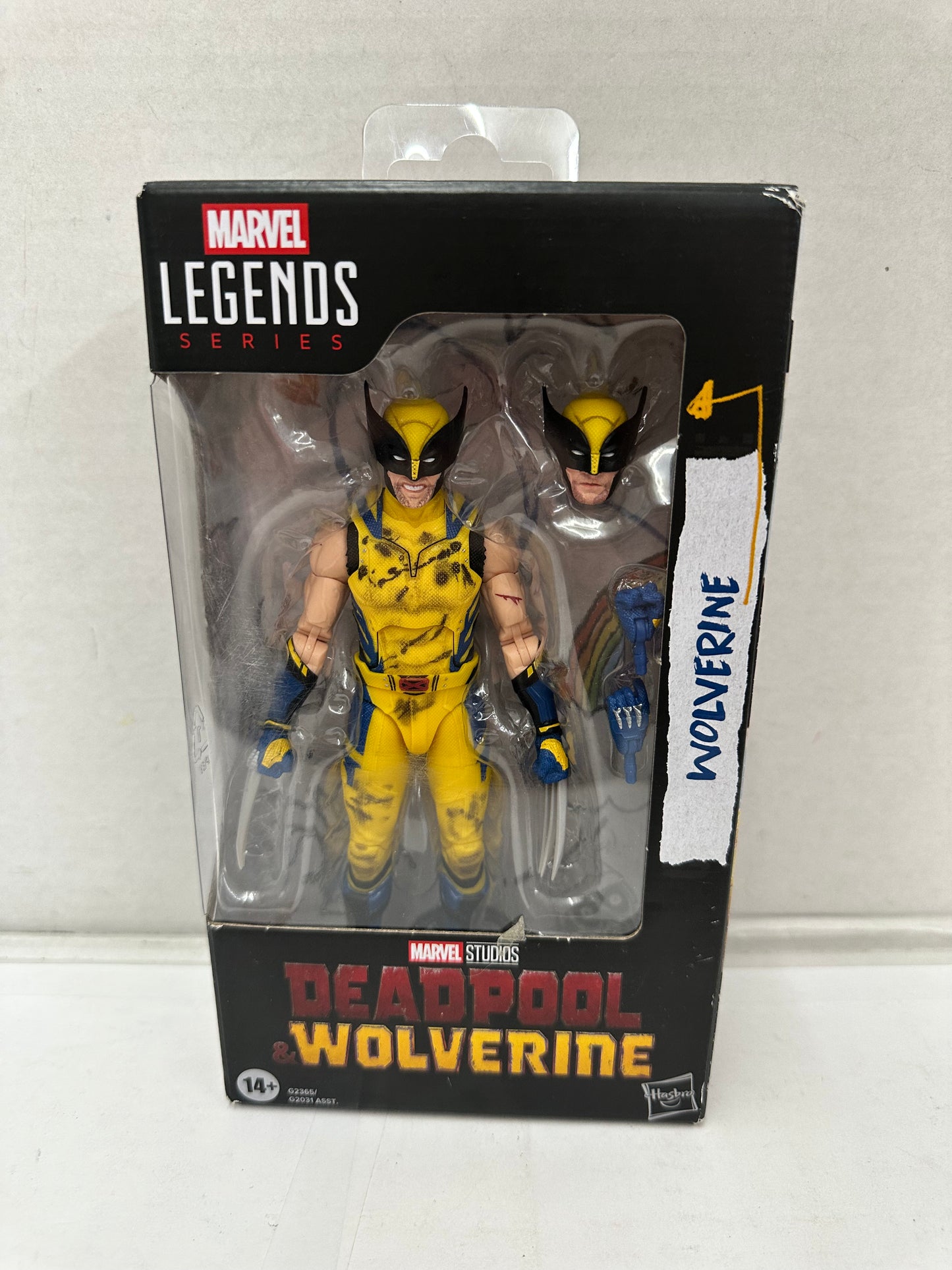 Marvel Legends Deadpool and Wolverine Battle Damaged Wolverine Action Figure