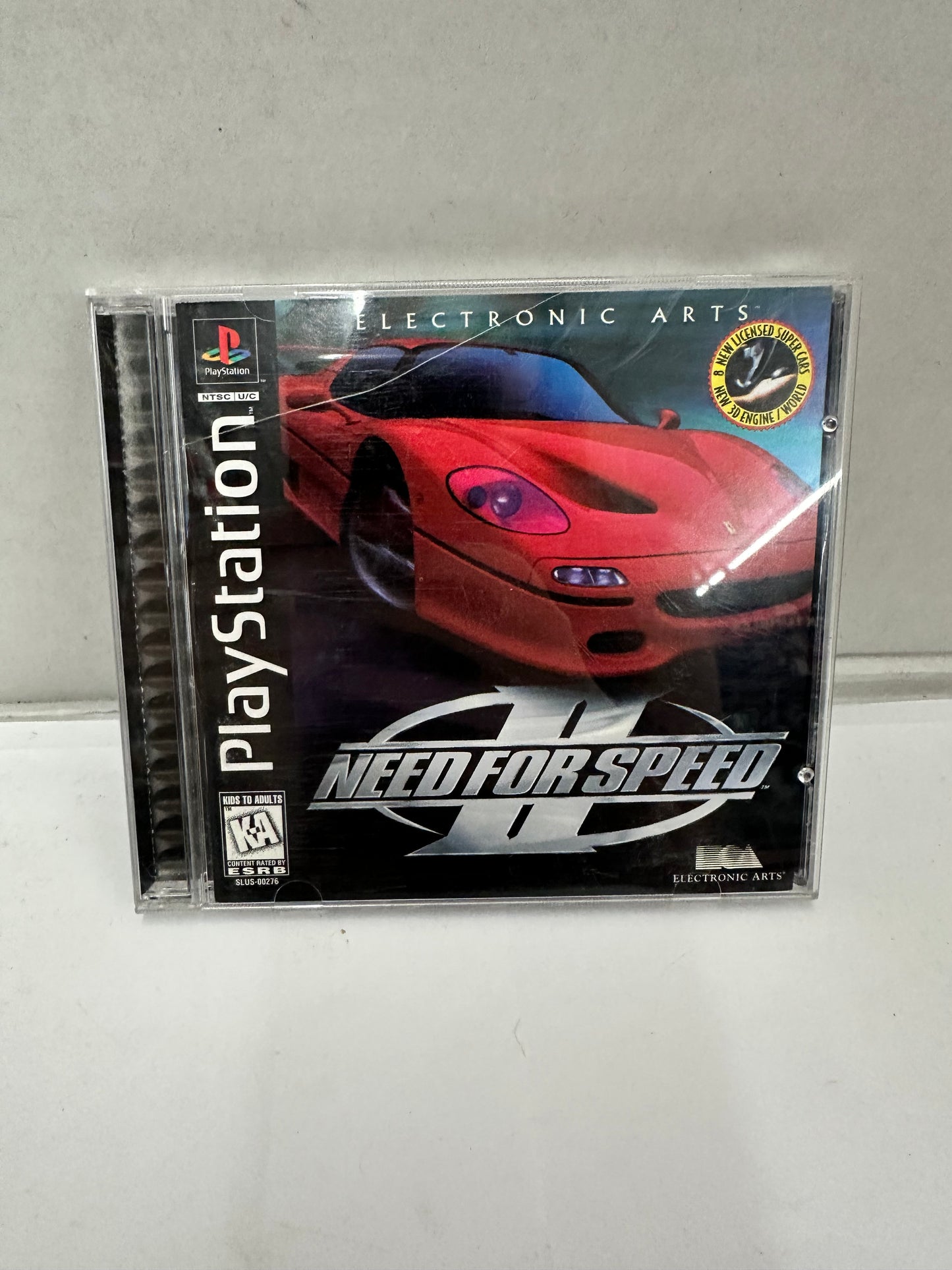 Need for Speed 2 II Video Game 1997 PlayStation PS1 Complete Tested