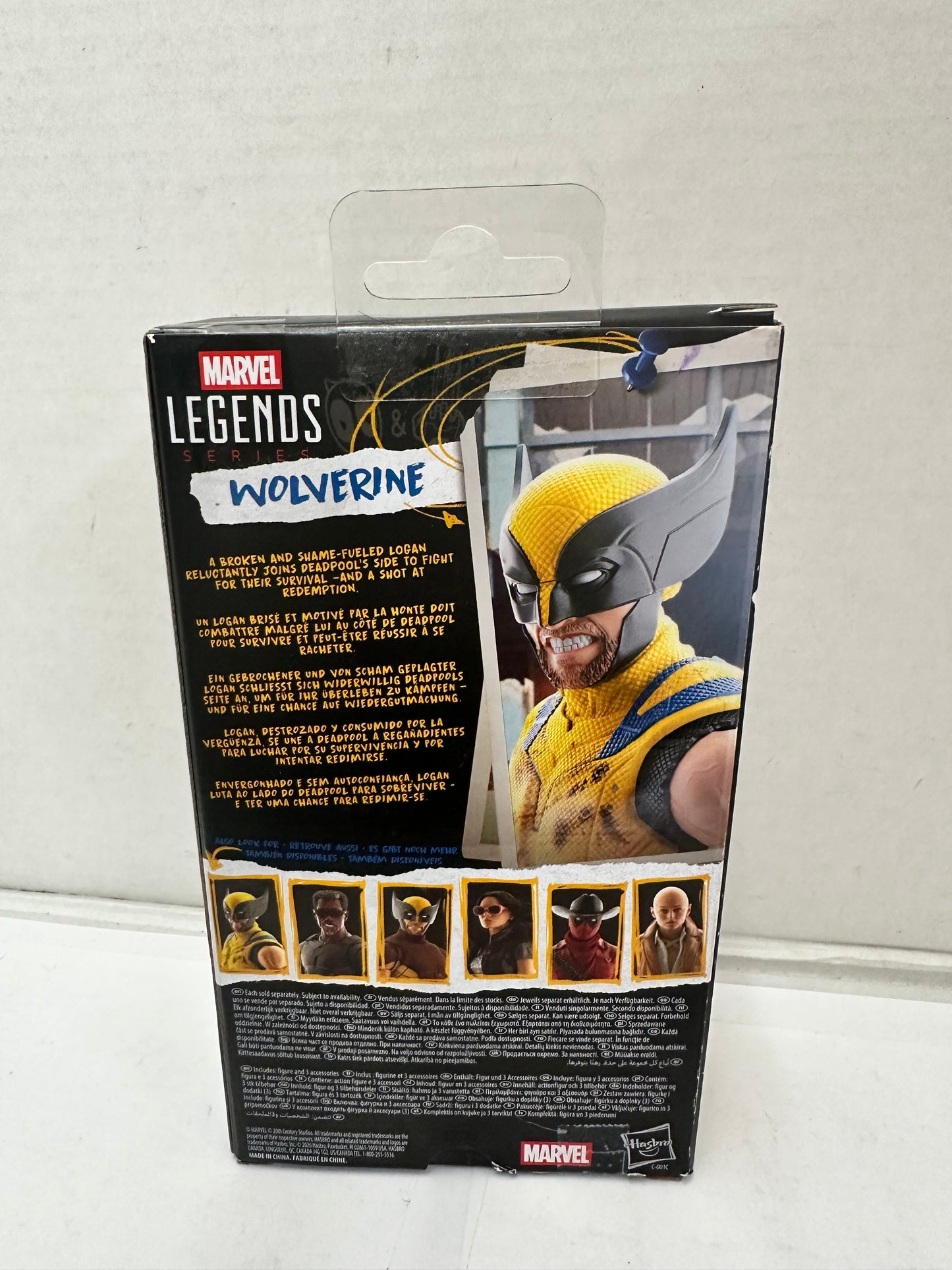 Marvel Legends Deadpool and Wolverine Battle Damaged Wolverine Action Figure