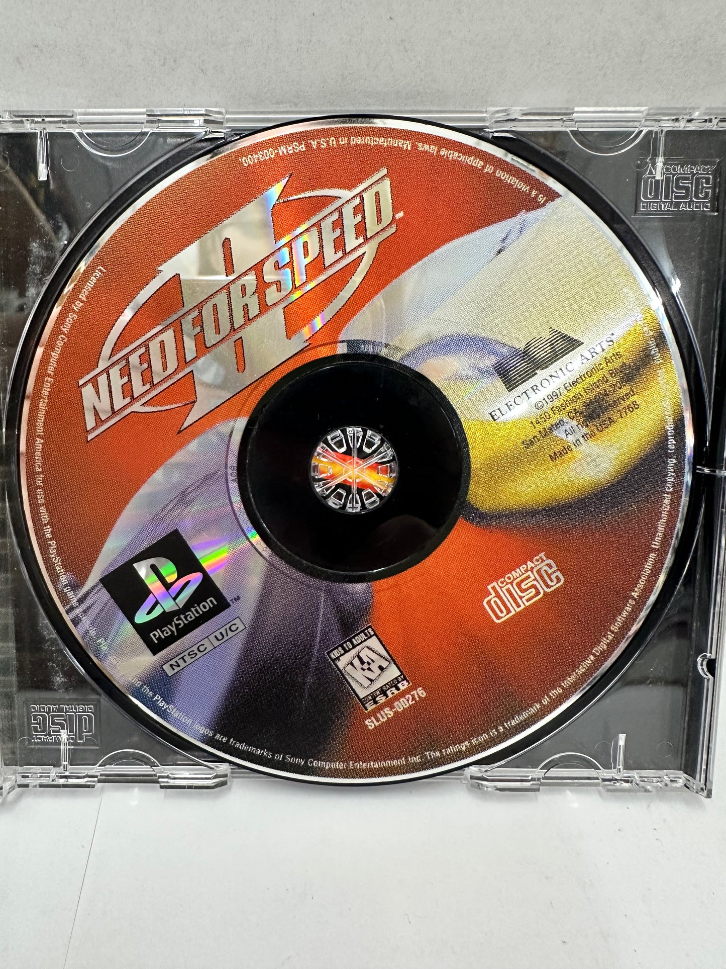 Need for Speed 2 II Video Game 1997 PlayStation PS1 Complete Tested