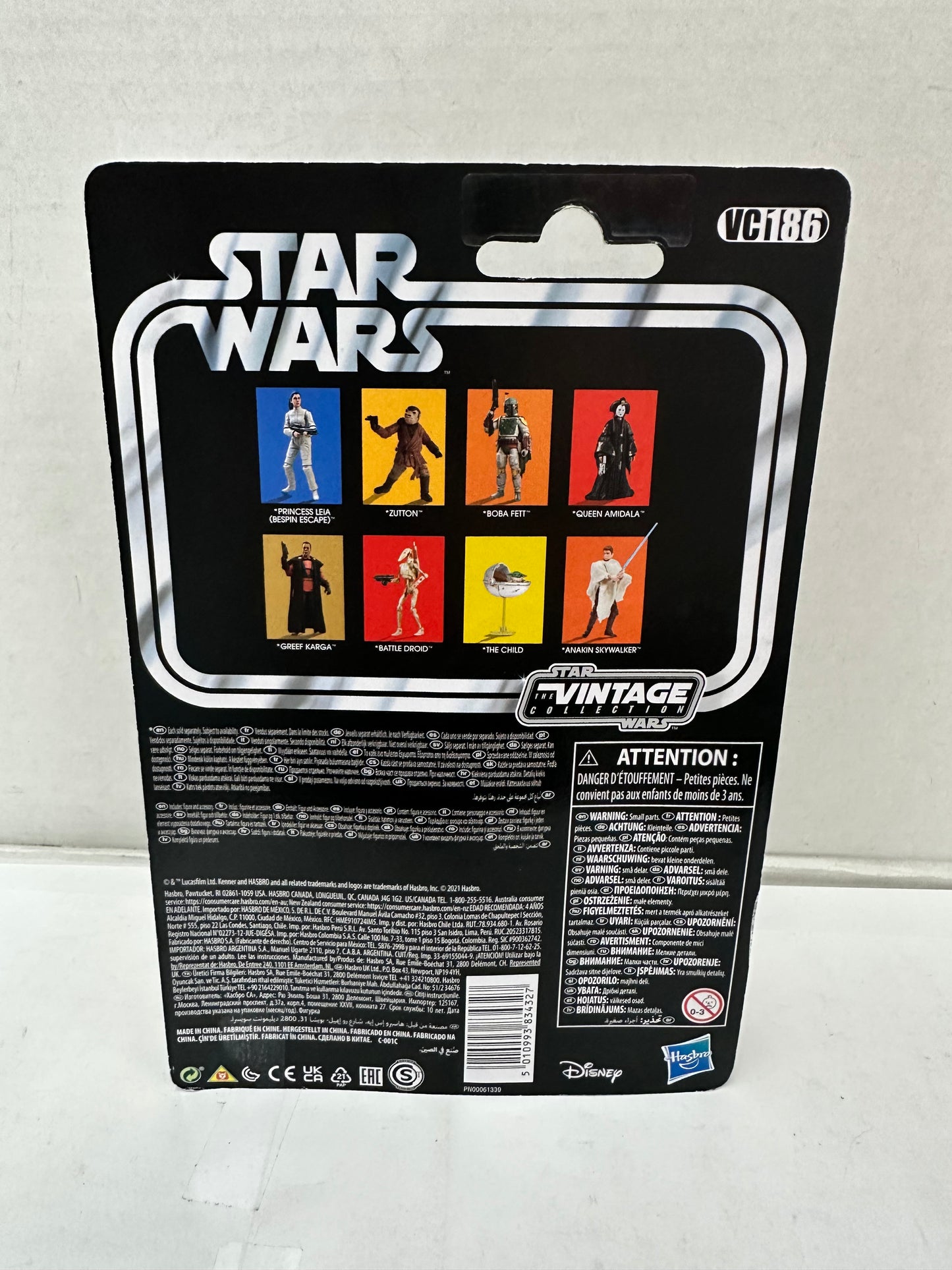 Star Wars TVC VC186 Boba Fett Return of the Jedi 3.75" Figure Hasbro