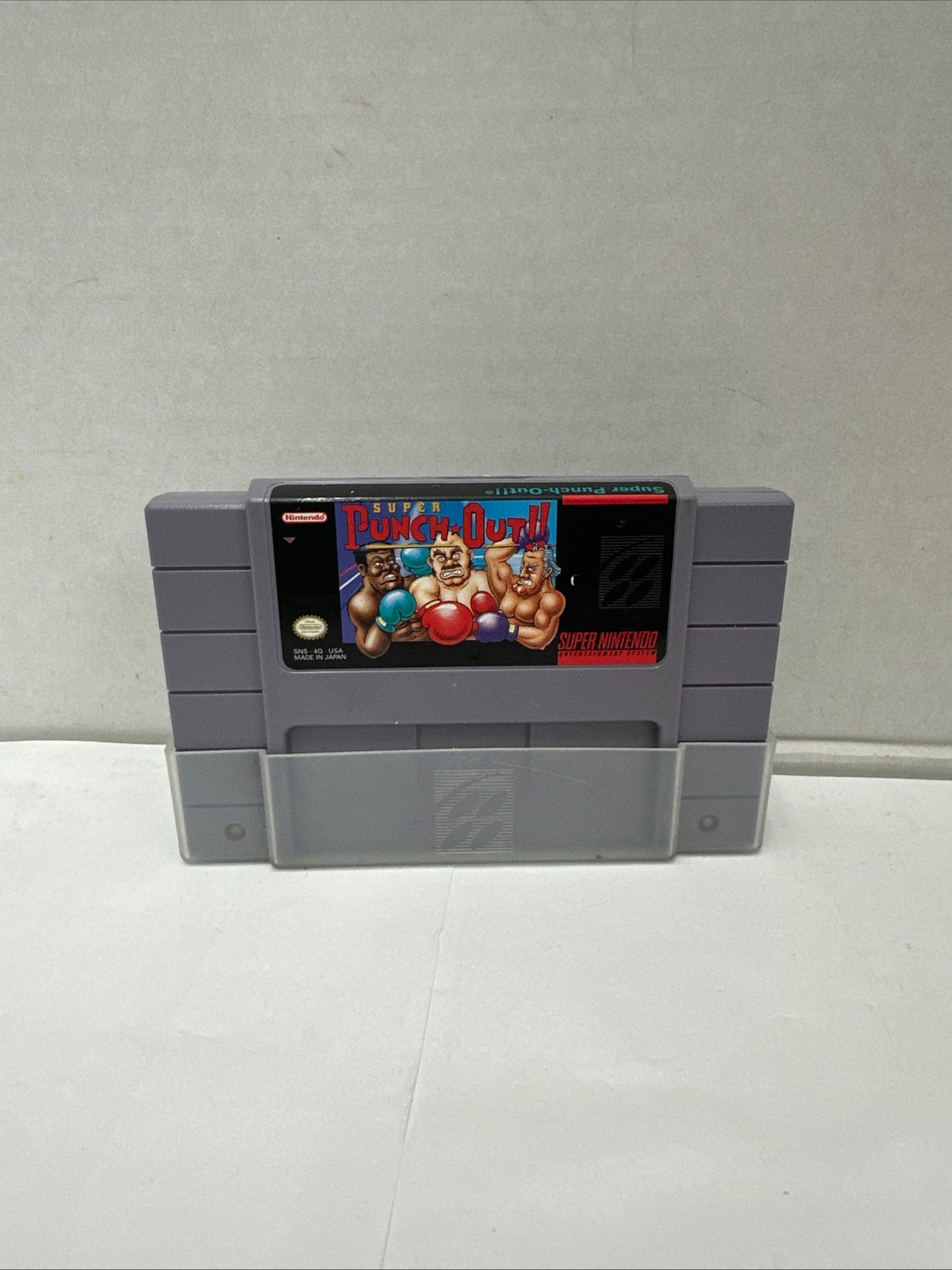Super Punch-Out Super Nintendo SNES Nintendo Boxing Video Game With Sleeve