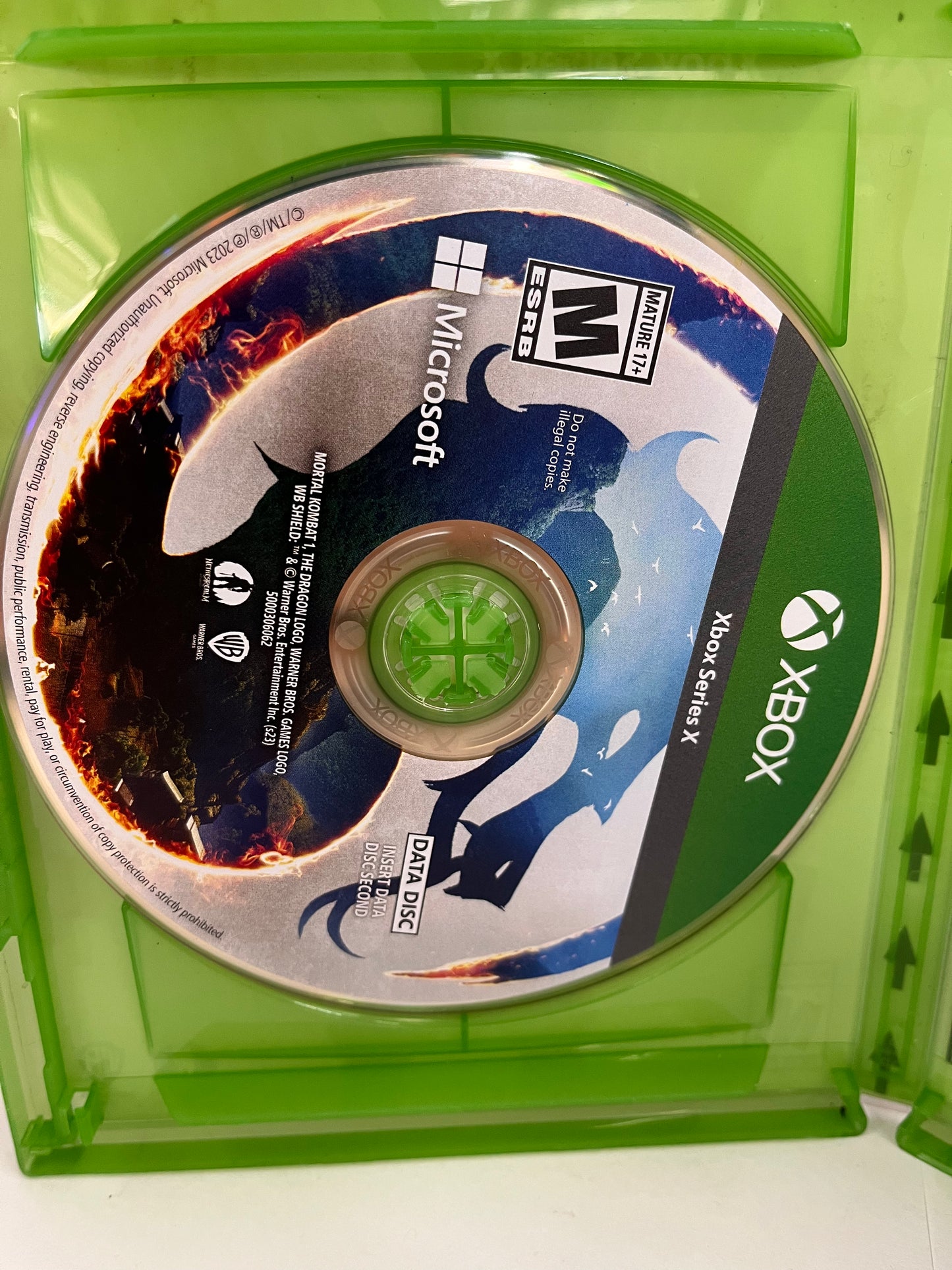 Mortal Kombat 1 Microsoft  Xbox Series X - 2 Disc Set Untested