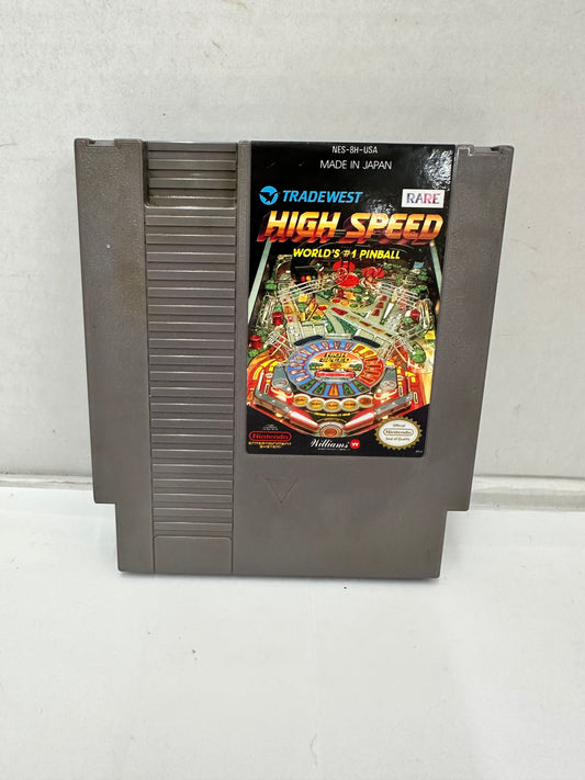 High Speed - 1991 NES Nintendo Game - Cart Only - TESTED!