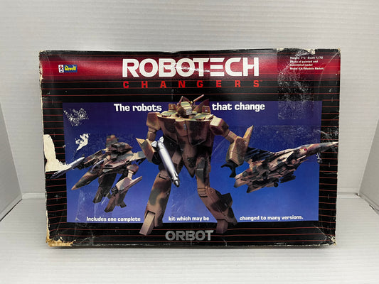 Revell Robotech Changers "Orbot" Model Kit Vintage 1984 Instructions Sealed 1/72