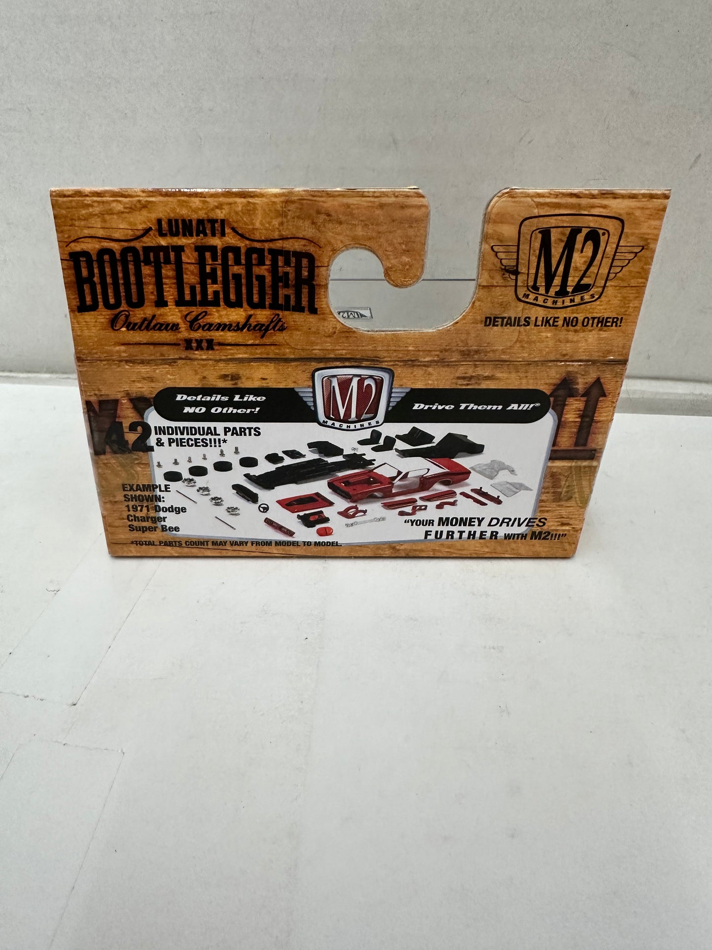 M2 Machines 1969 Dodge Charger Daytona HEMI Bootlegger Car WMTS01 15-21