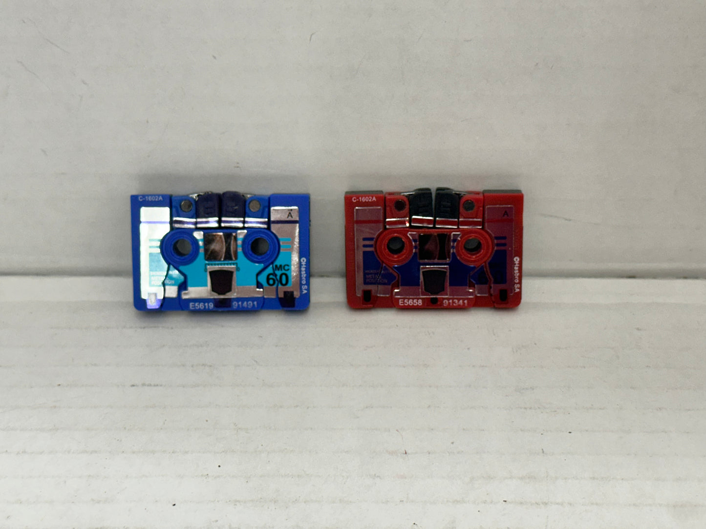 Transformers Encore Reissue G1 Cassettes Frenzy Rumble Loose