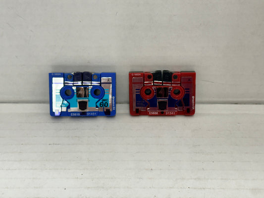 Transformers Encore Reissue G1 Cassettes Frenzy Rumble Loose