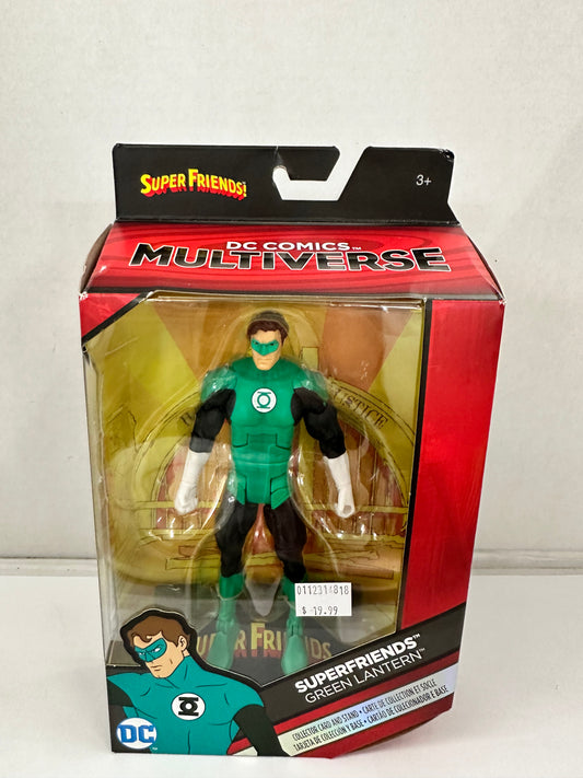 GREEN LANTERN ( 6" ) DC COMICS MULTIVERSE ( 2016 ) SUPER FRIENDS ACTION FIGURE