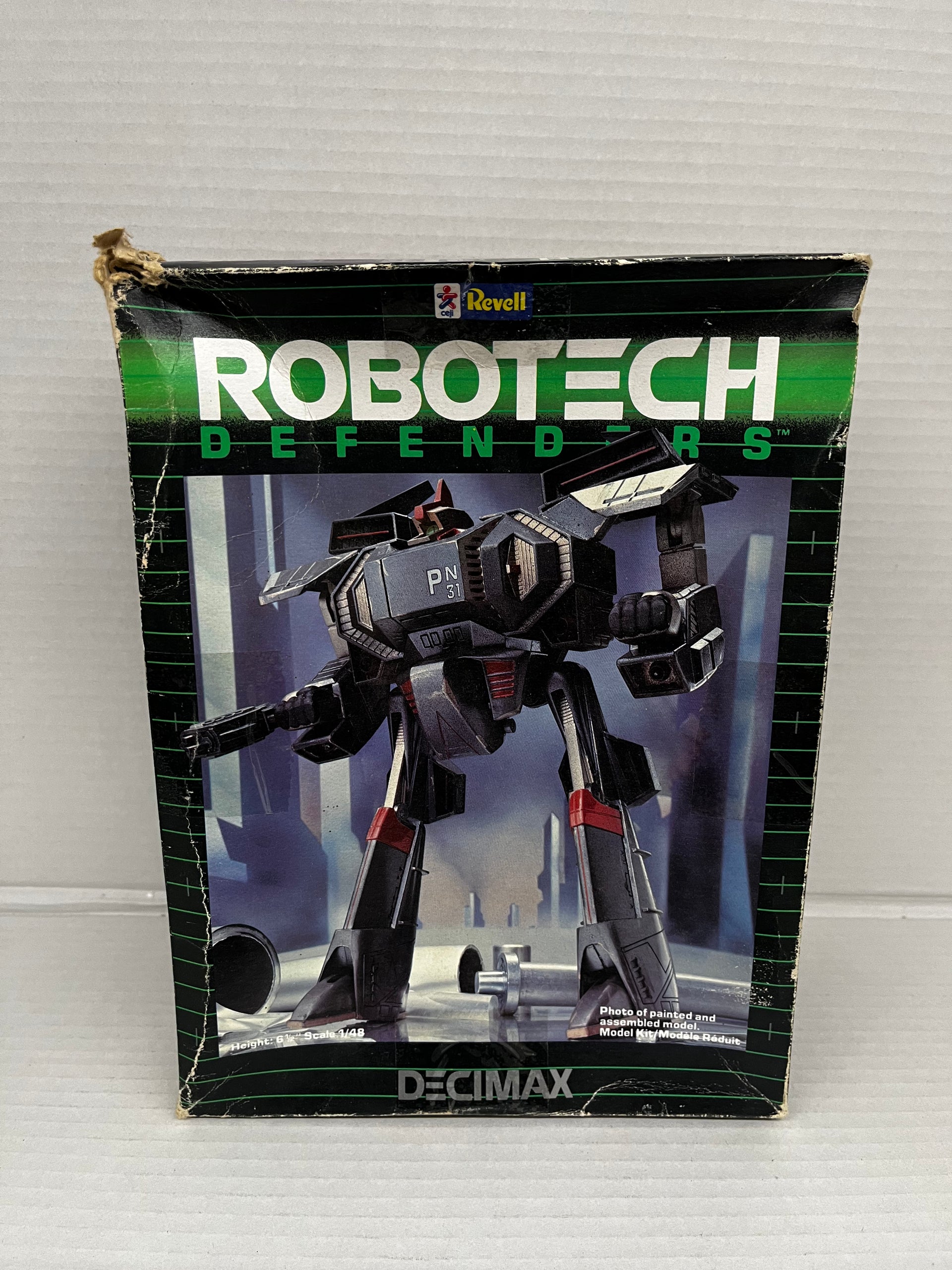 ROBOTECH ROBOLINKS FORCE51 Revell版 85年箱付 Revell 1/48 Robotech Defenders Decimax 1146 Model Kit 1985 – Toys