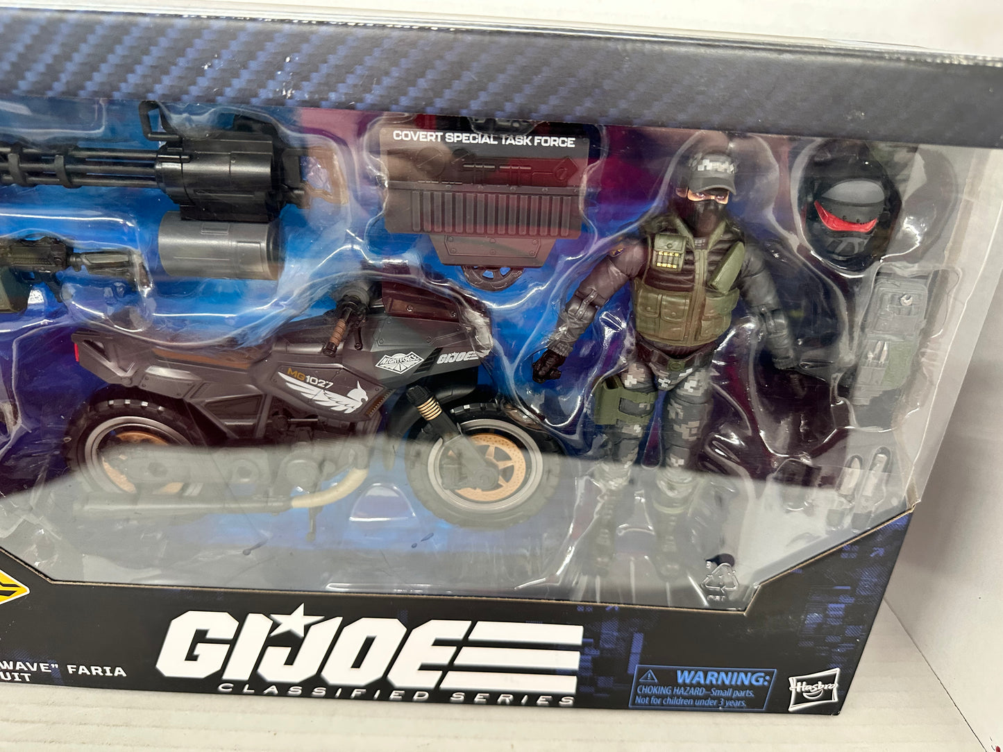 GI Joe Classified Series #127 Night Force Jason Shockwave Faria & Night Pursuit