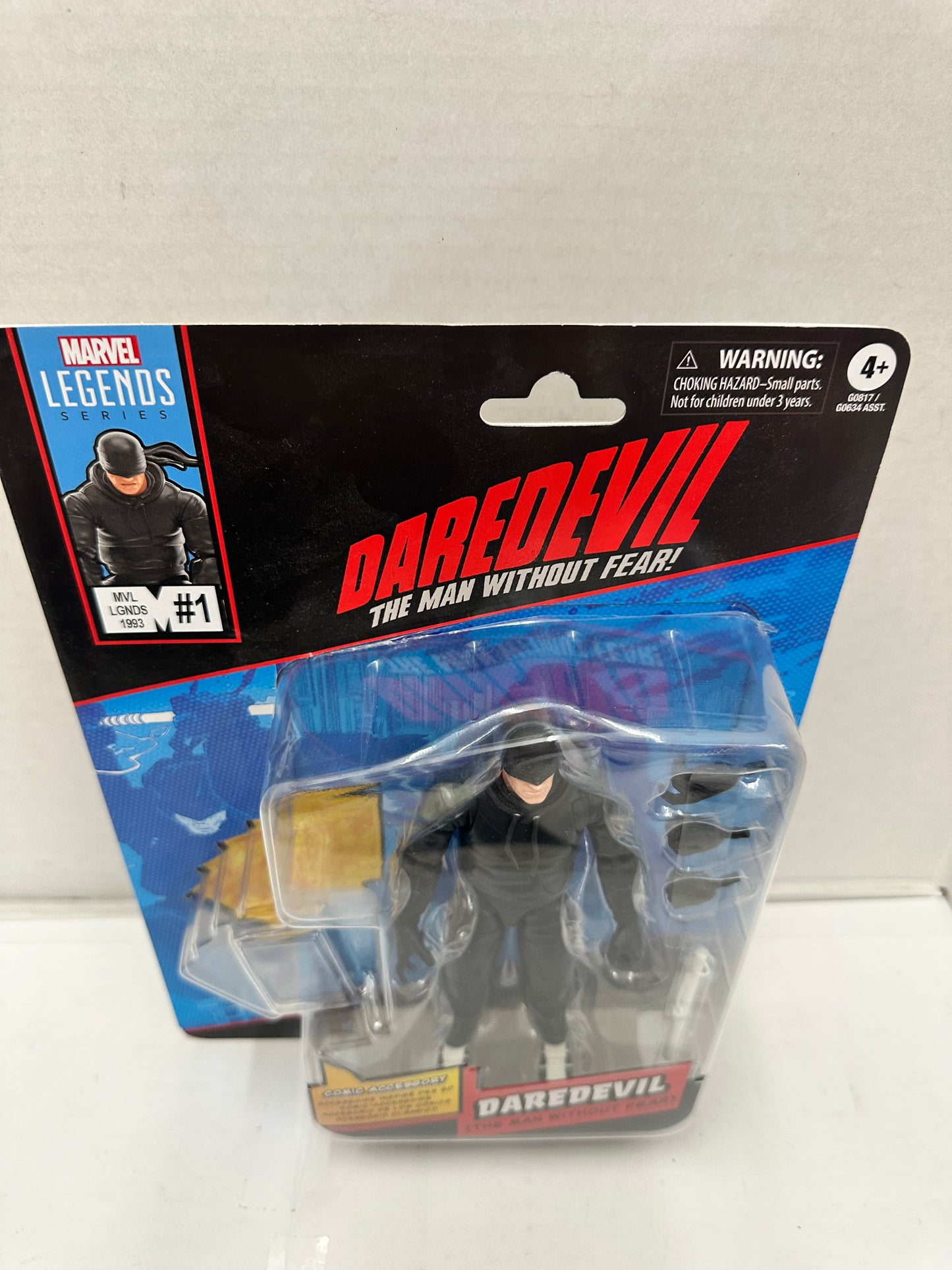 Marvel Legends Comic 6'' DAREDEVIL (Man Without Fear) #1 Figure Hasbro