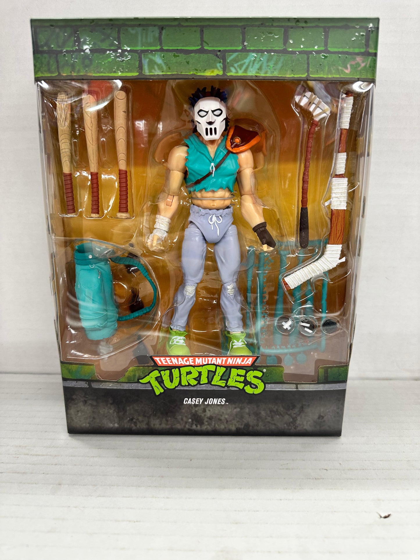 Super7 Teenage Mutant Ninja Turtles Ultimate Casey Jones Action Figure