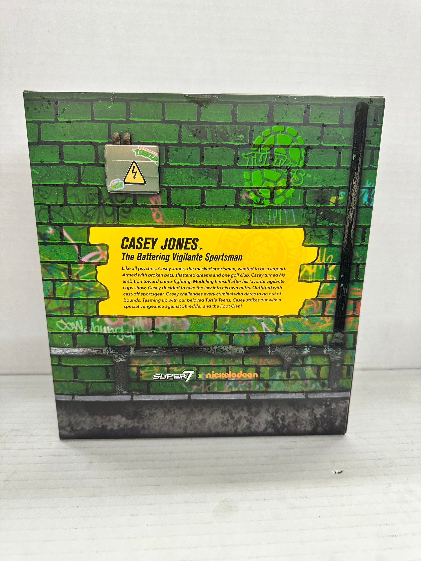 Super7 Teenage Mutant Ninja Turtles Ultimate Casey Jones Action Figure
