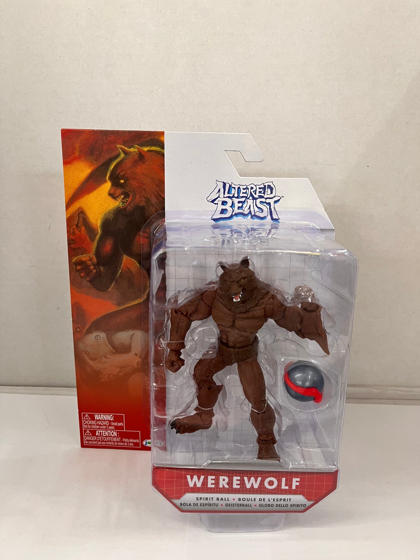New In Box Altered Beast Werewolf with Spirit Ball 5" Figure
