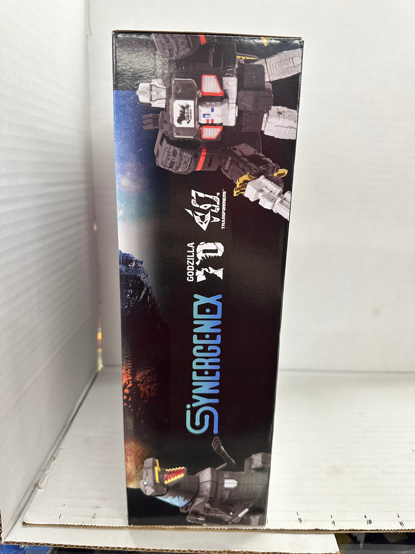 Transformers x Godzilla Synergenex Series Megatron Type Godzilla - New & Sealed
