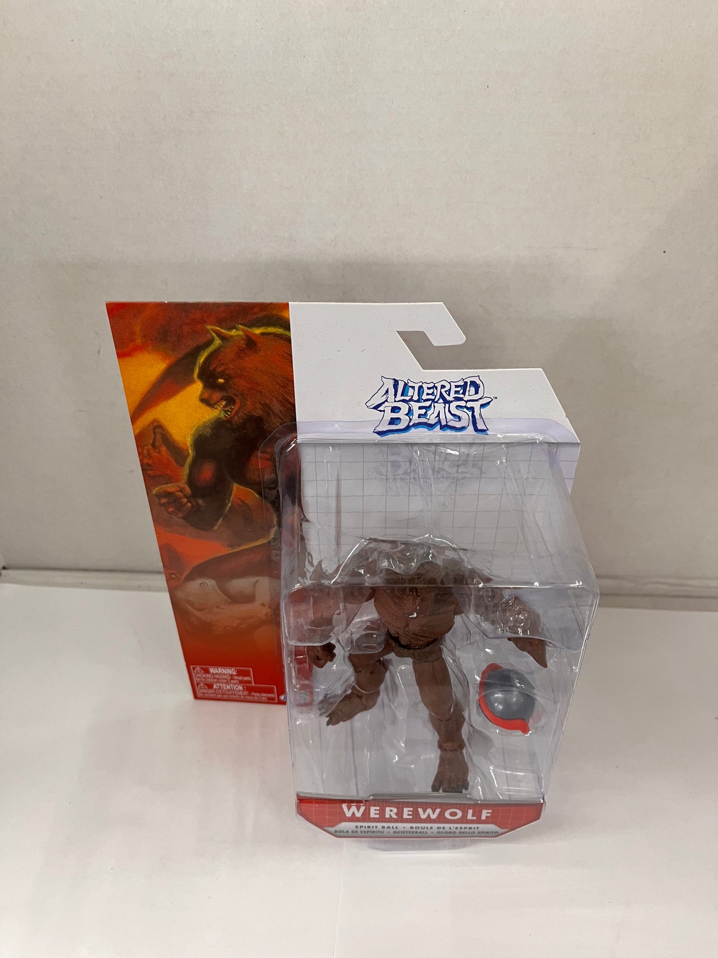 New In Box Altered Beast Werewolf with Spirit Ball 5" Figure