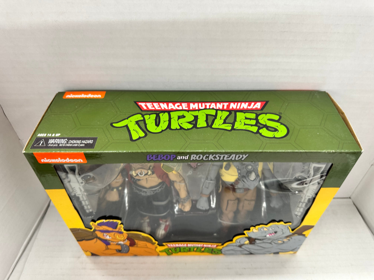 NECA TMNT Teenage Mutant Ninja Turtles Bebop and Rocksteady Action Figure 2 Pack