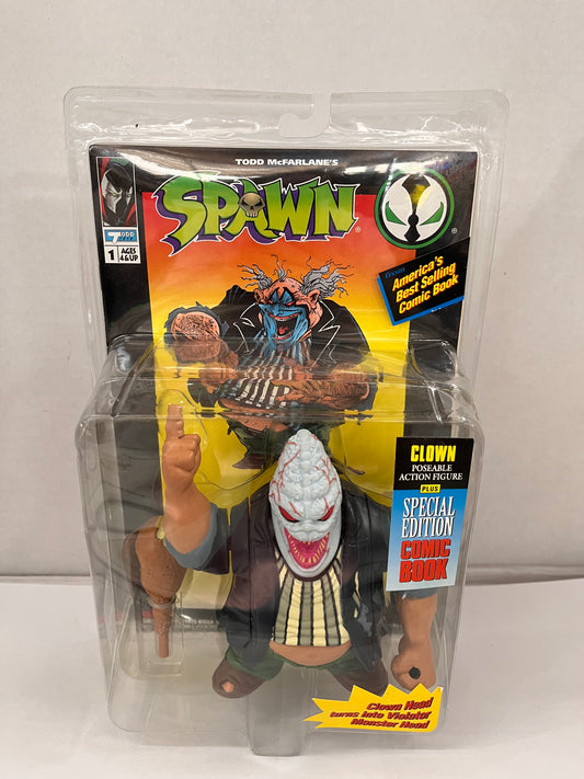 McFarlane Toys 1994 Todd McFarlane's Spawn Series 1 Clown Action Figure