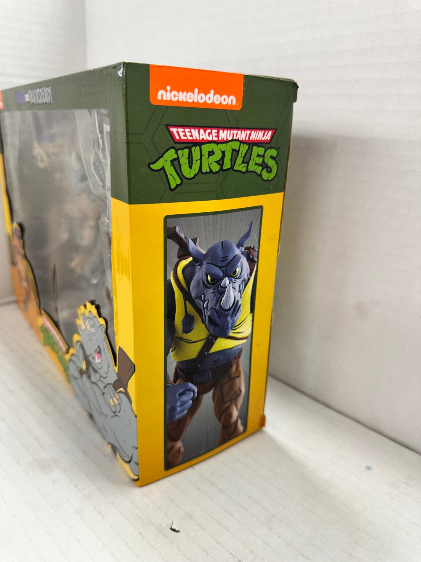 NECA TMNT Teenage Mutant Ninja Turtles Bebop and Rocksteady Action Figure 2 Pack
