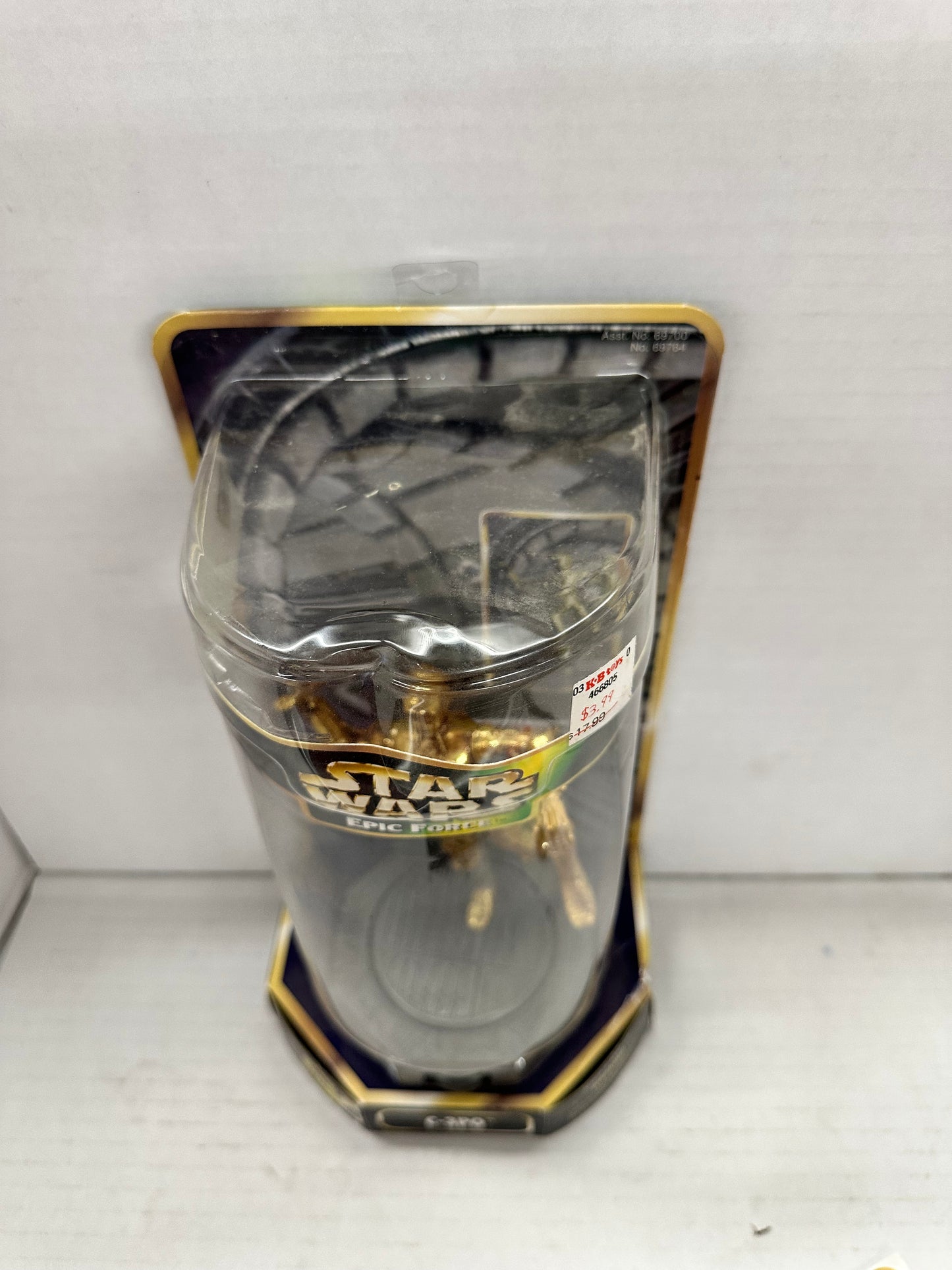 Star Wars EPIC FORCE C-3PO FIGURE 360 KENNER 1997 Sealed