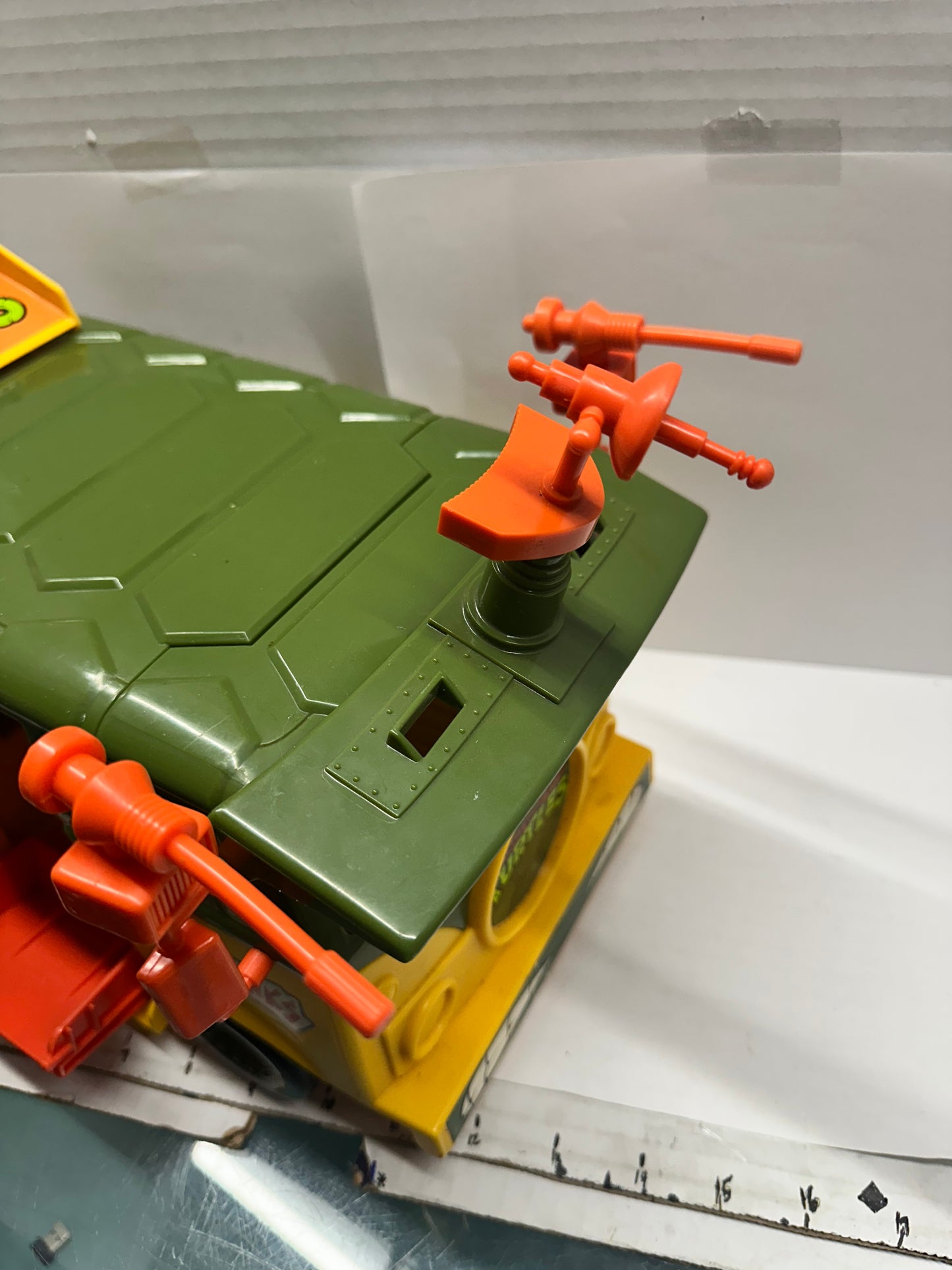 Vintage 1989 Teenage Mutant Ninja Turtles TMNT Party Wagon Van Bus Incomplete