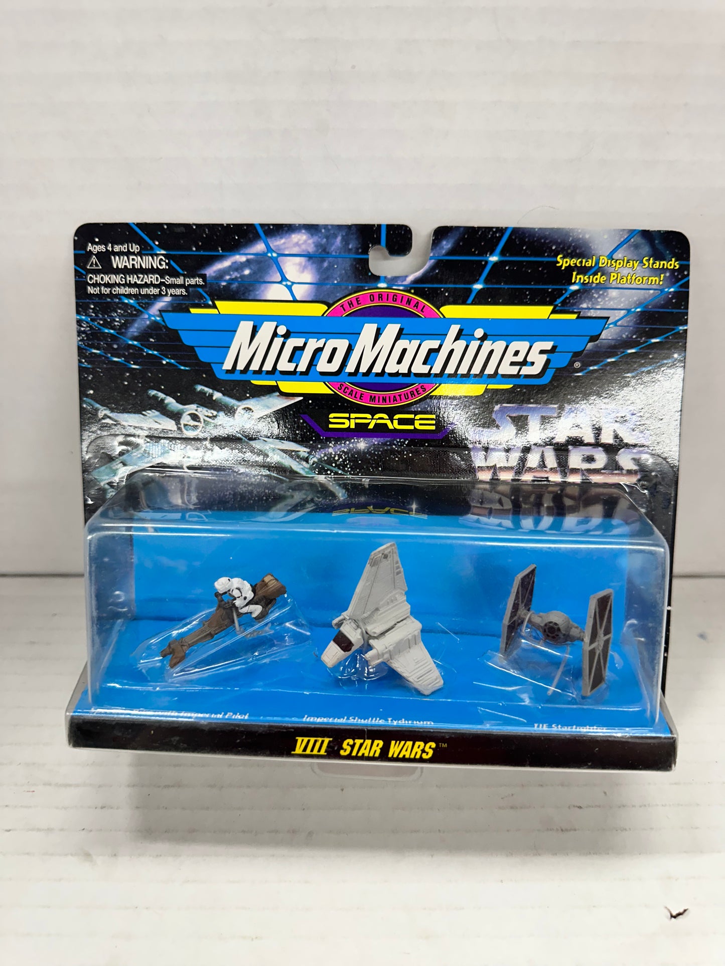 Star Wars Micro Machines Space 3-Pack Set VIII Miniature Toy Vehicle