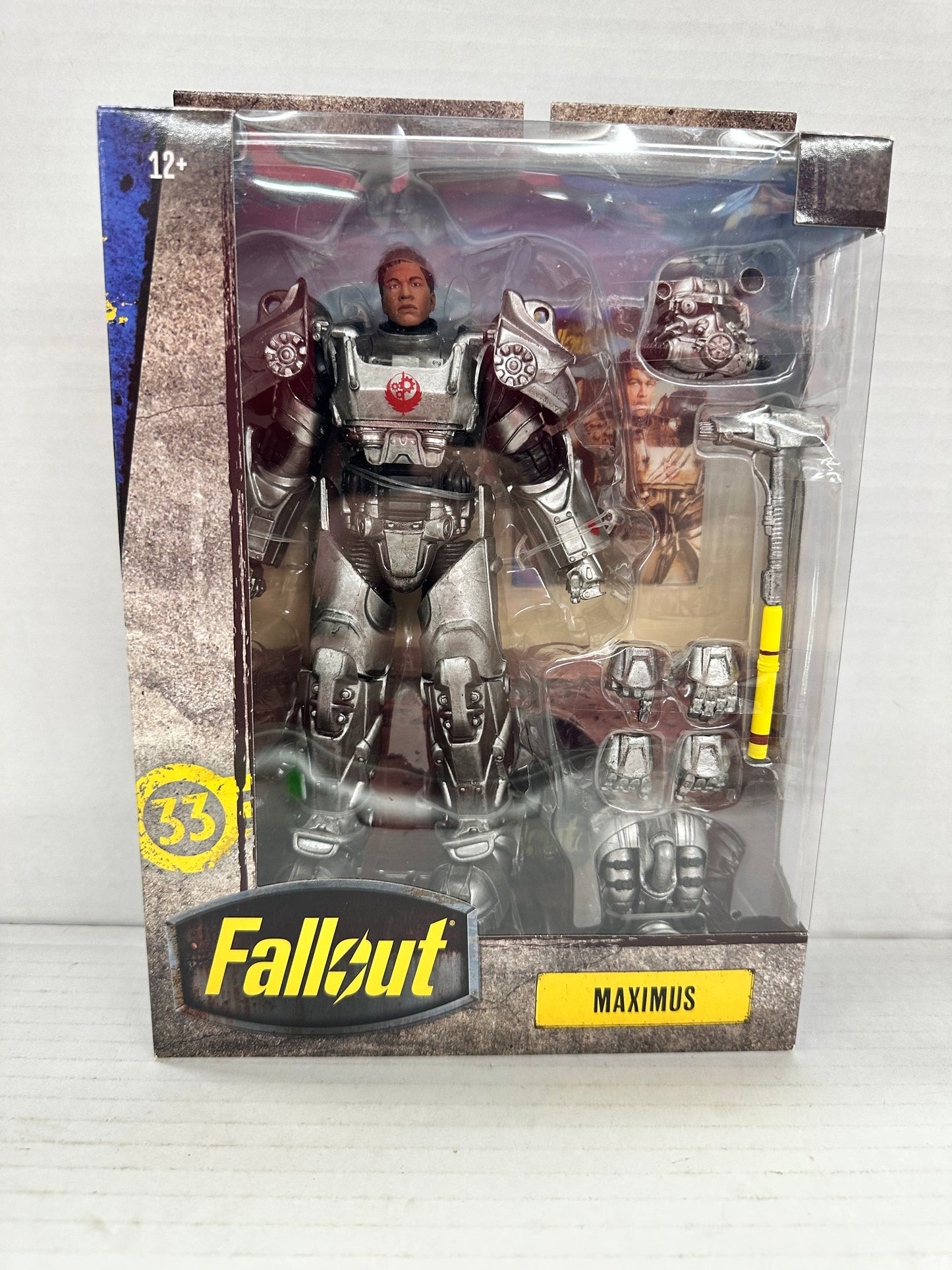 McFarlane Toys Fallout Maximus 7” Inch Action Figure 2025 New Sealed