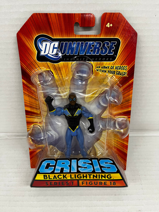 DC Universe Infinite Heroes Crisis Black Lightning 3.75” Figure Series 1 #18 S8