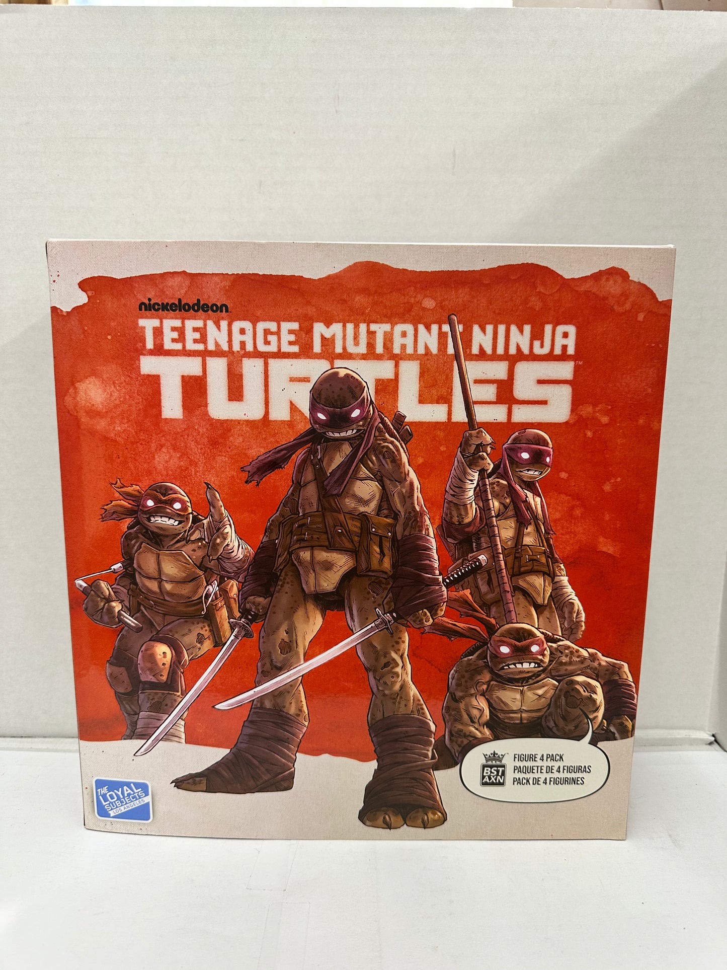 Teenage Mutant Ninja Turtles BST AXN IDW Undead Turtle 5-Inch 4-Pack