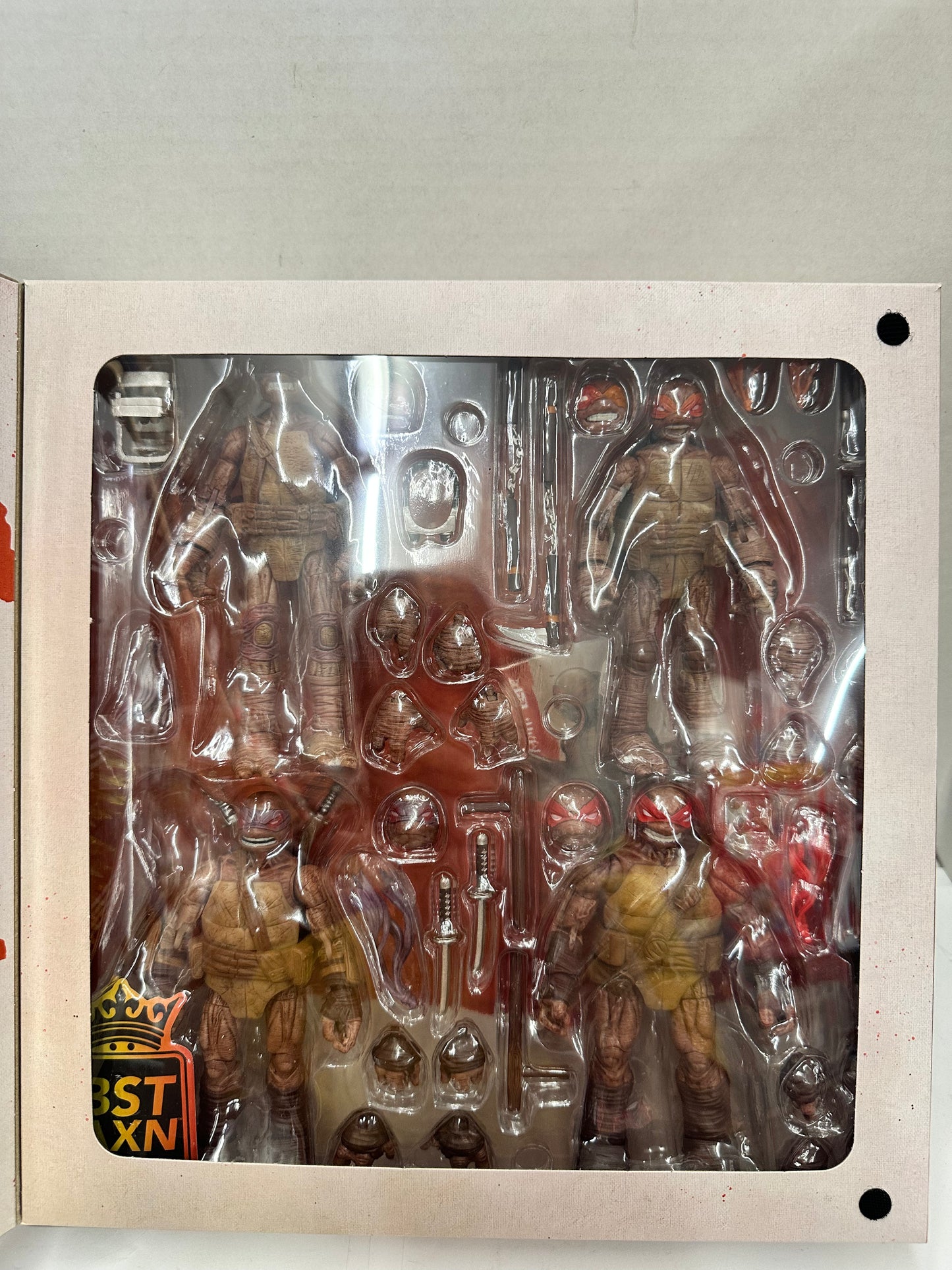 Teenage Mutant Ninja Turtles BST AXN IDW Undead Turtle 5-Inch 4-Pack