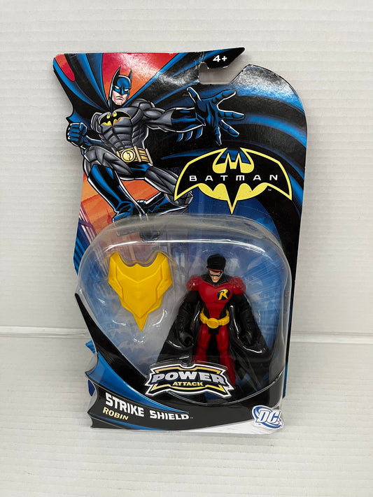 Mattel Batman 2011 Robin Strike Shield Power Attack Action Figure