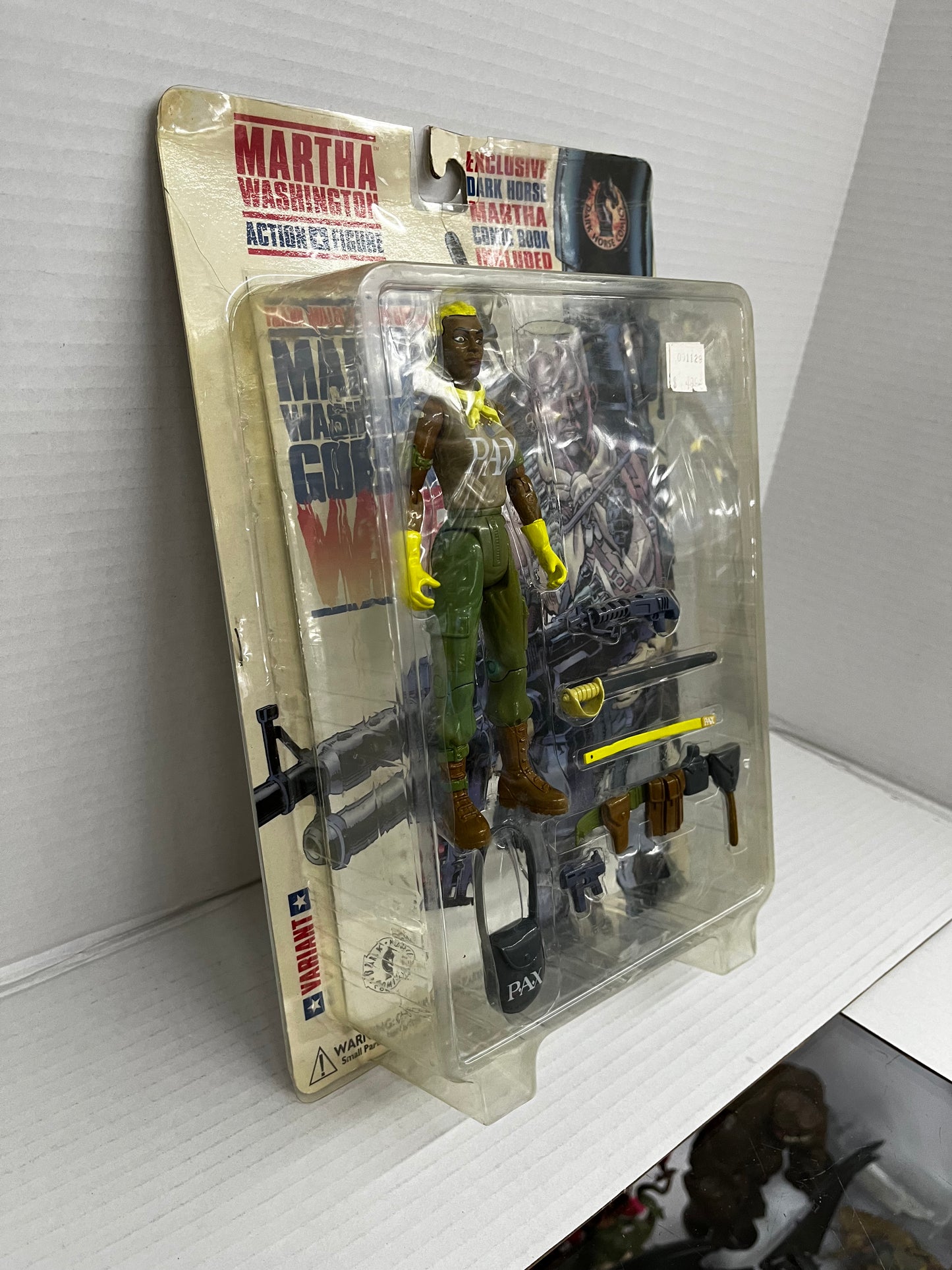 Martha Washington Goes To War Action Figure "Flat Top" Version NIB