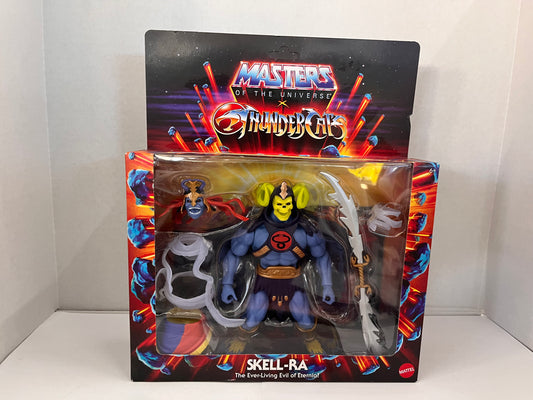 Masters Of The Universe X Thundercats Skell-Ra Figure Unpunched NEW from Mattel