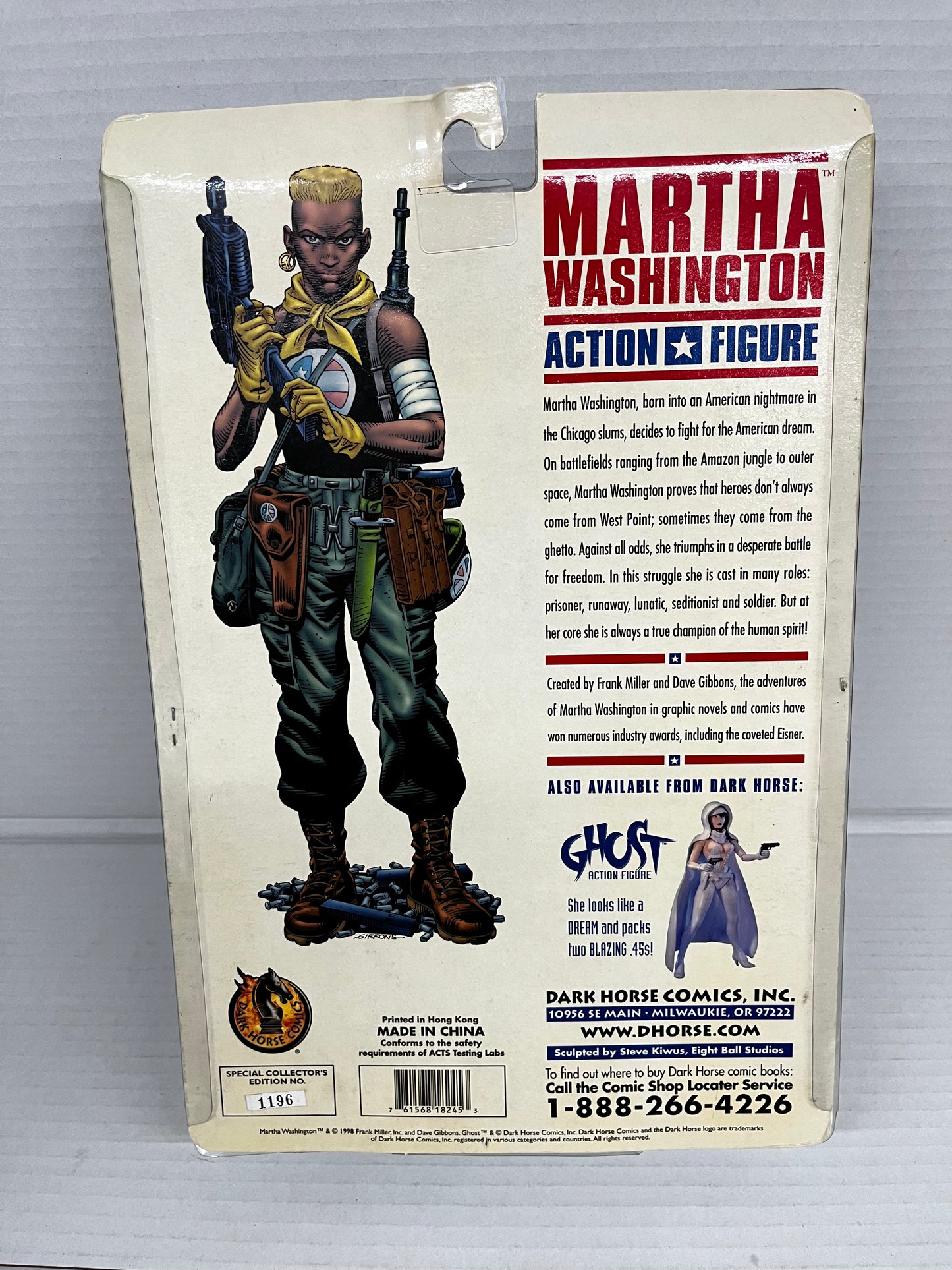 Martha Washington Goes To War Action Figure "Flat Top" Version NIB