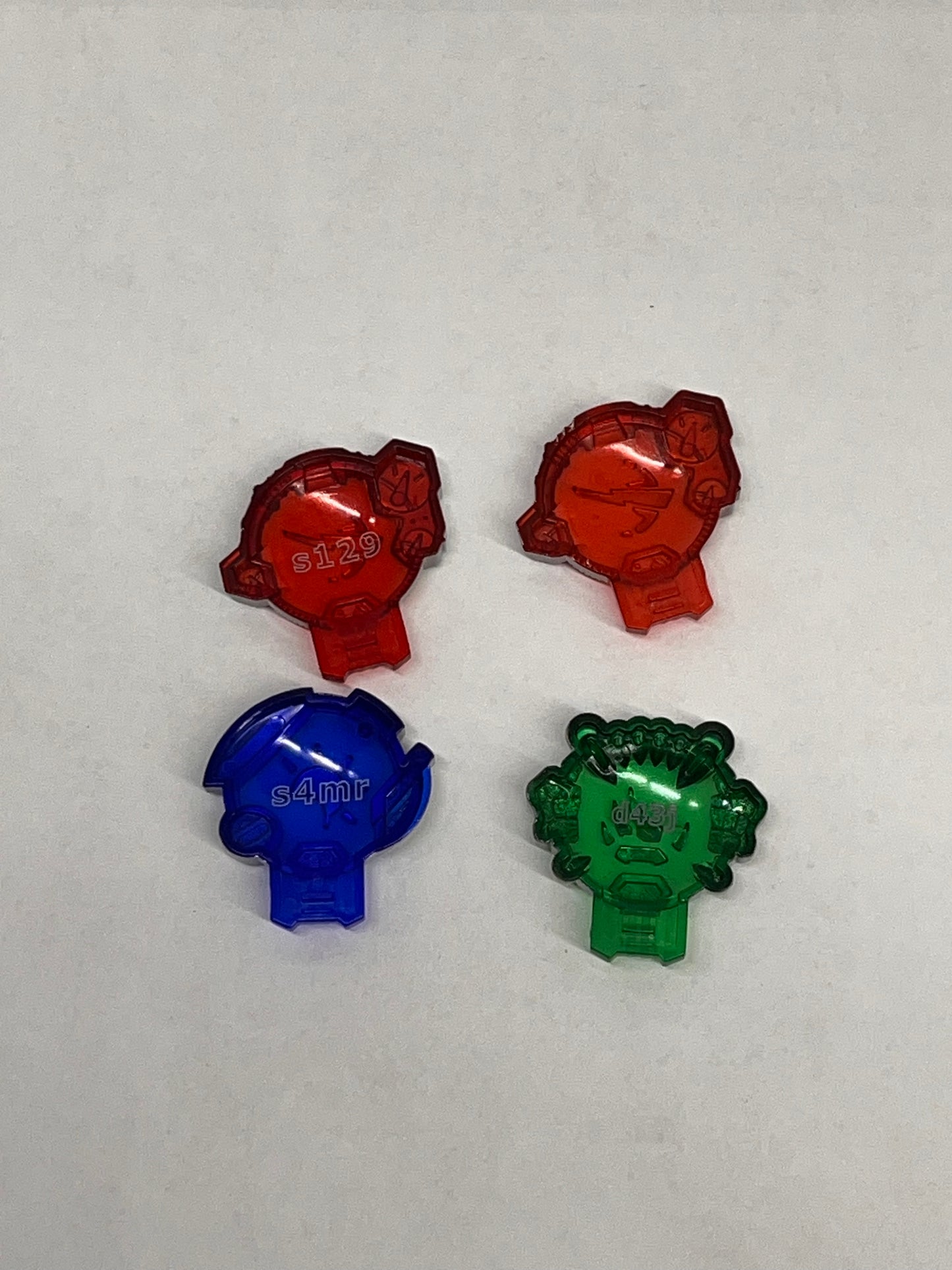 Transformers Cybertron Cyber Planet Key Various Worlds Lot of 4