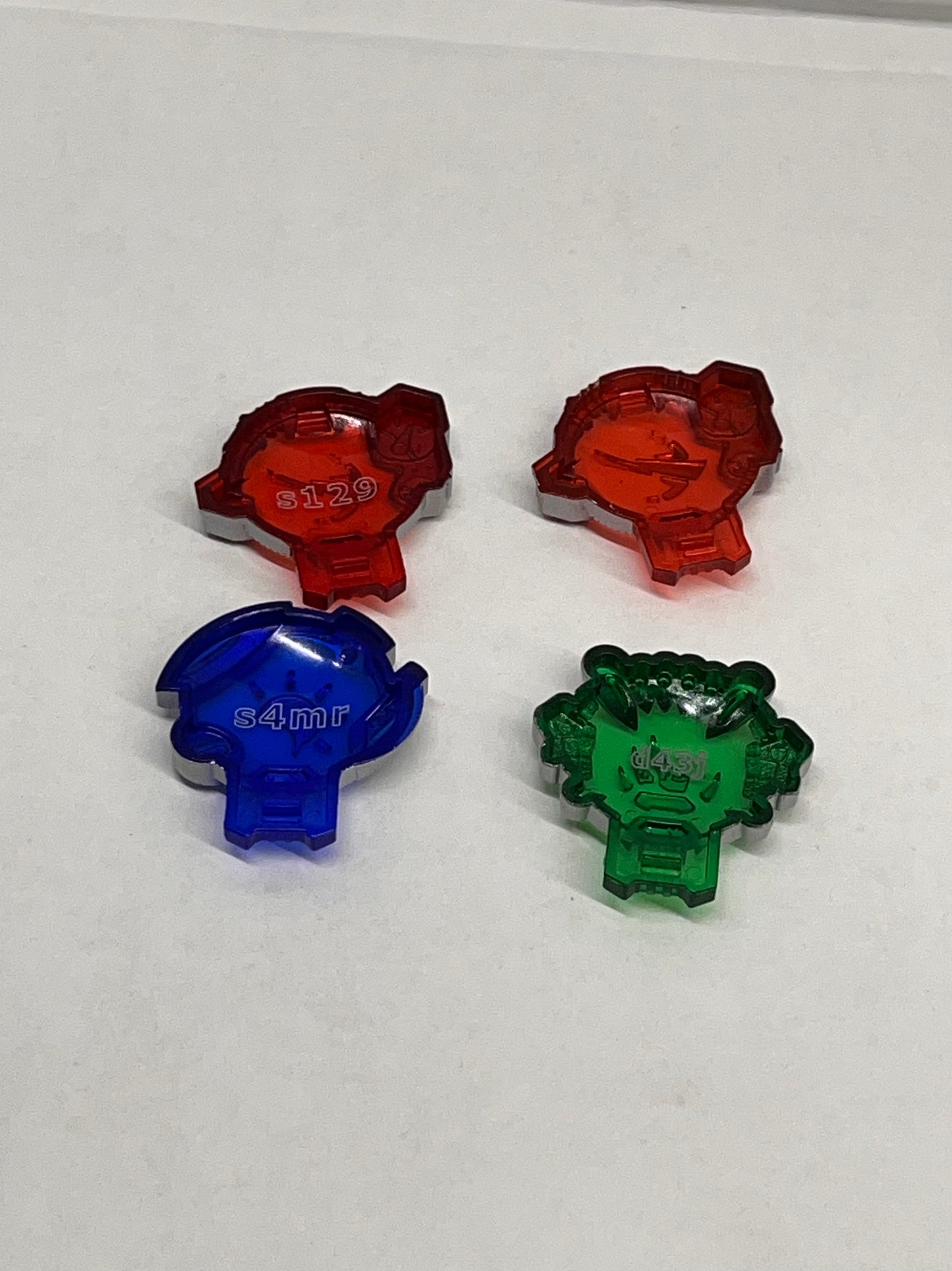 Transformers Cybertron Cyber Planet Key Various Worlds Lot of 4