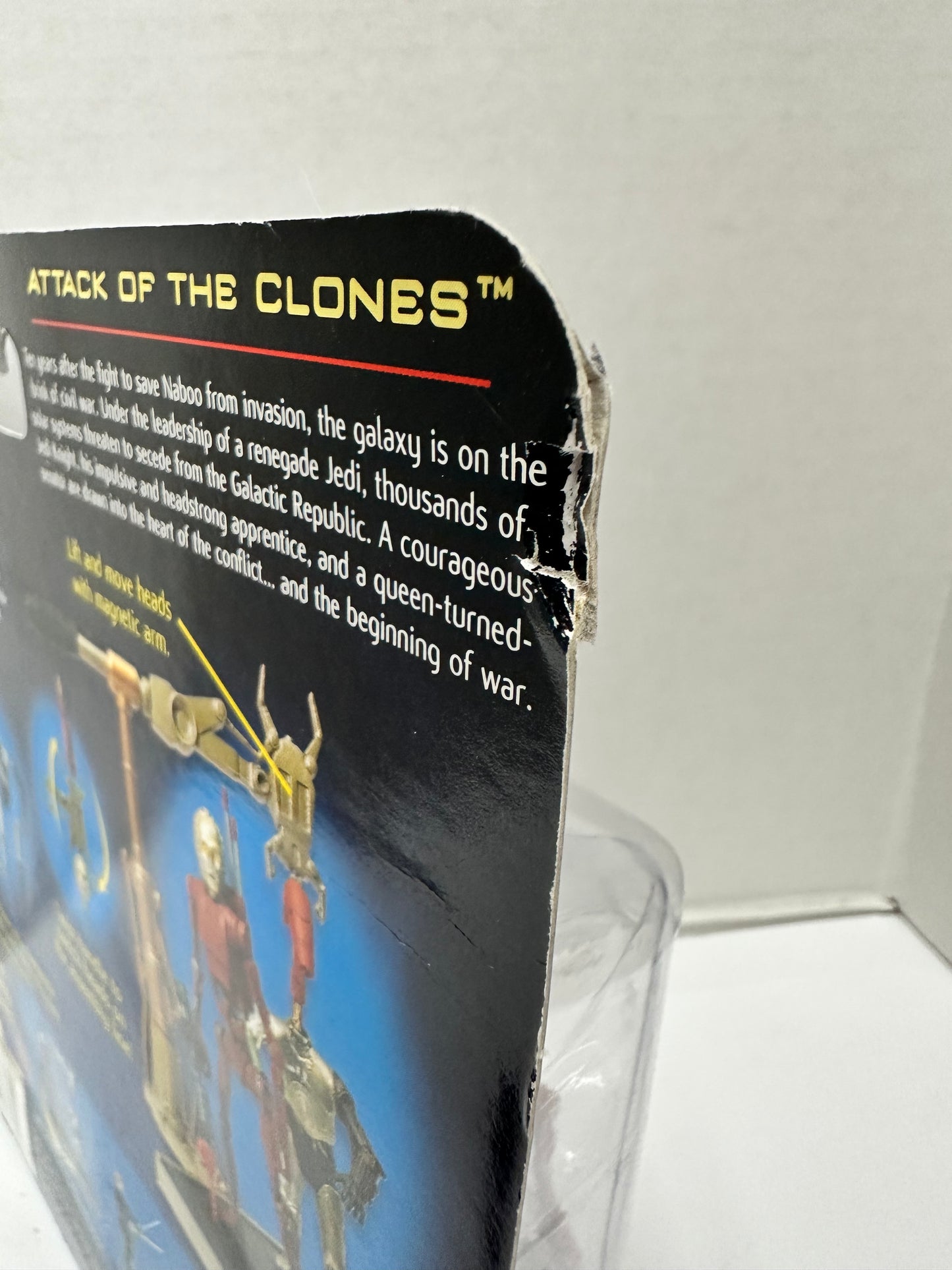 Star Wars Saga Attack of the Clones C-3PO Droid Factory Assembly Line NEW