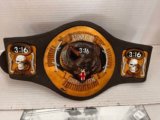 WWF 1999 Stone Cold 3:16 Championship Belt-Wrestling-Foam-Kids Youth