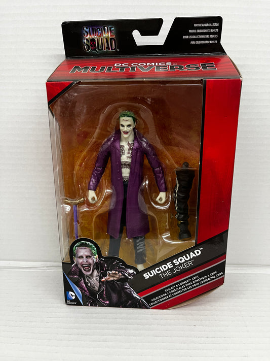 2016 Mattel DC Comics Multiverse Suicide Squad The Joker 6" Figure BAF CROC NIB